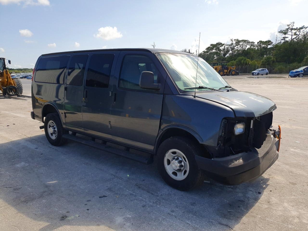 2015 Chevrolet Express G2500 Ls Gray vin: 1GAWGPFF2F1265279