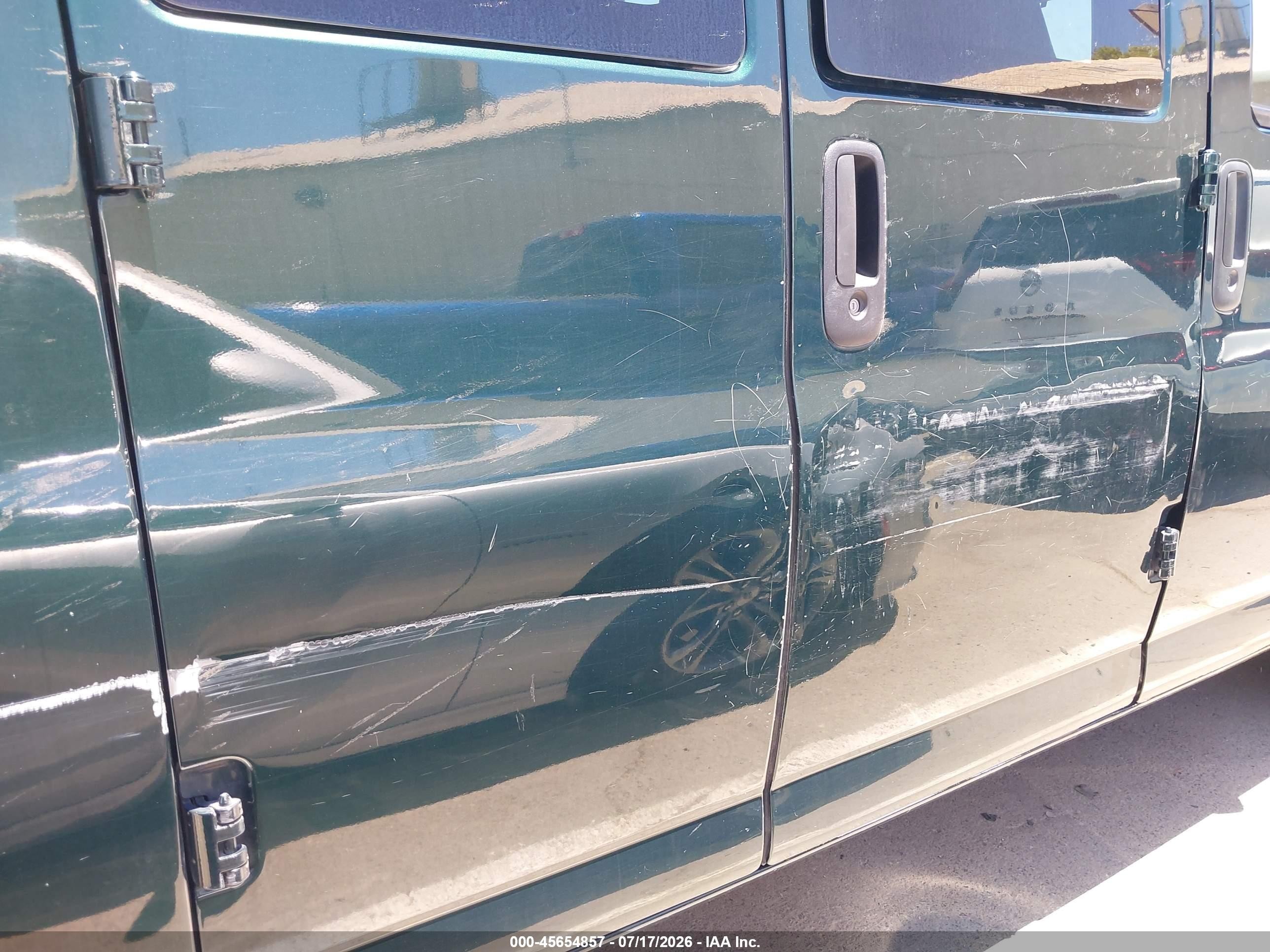 2015 Chevrolet Express 2500 Ls Green vin: 1GAWGPFF7F1282773