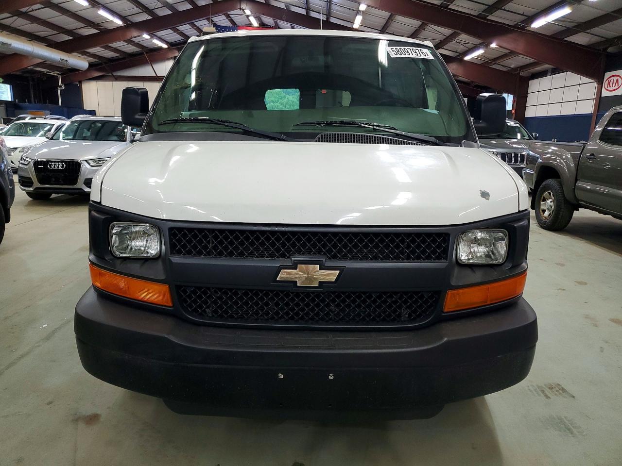 2015 Chevrolet Express G2500 Ls White vin: 1GAWGPFFXF1283481