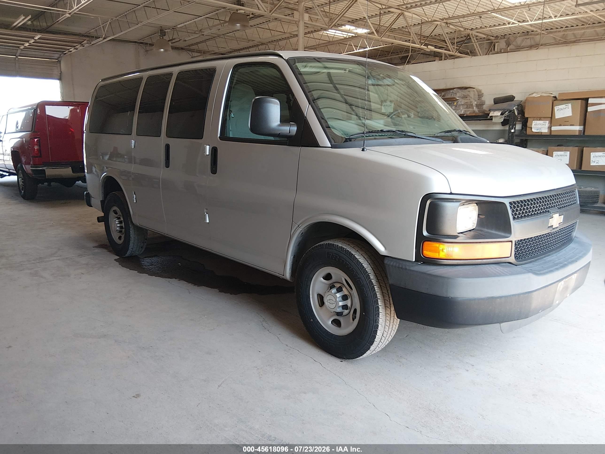 2014 Chevrolet Express 2500 Ls Silver vin: 1GAWGPFG7E1188951