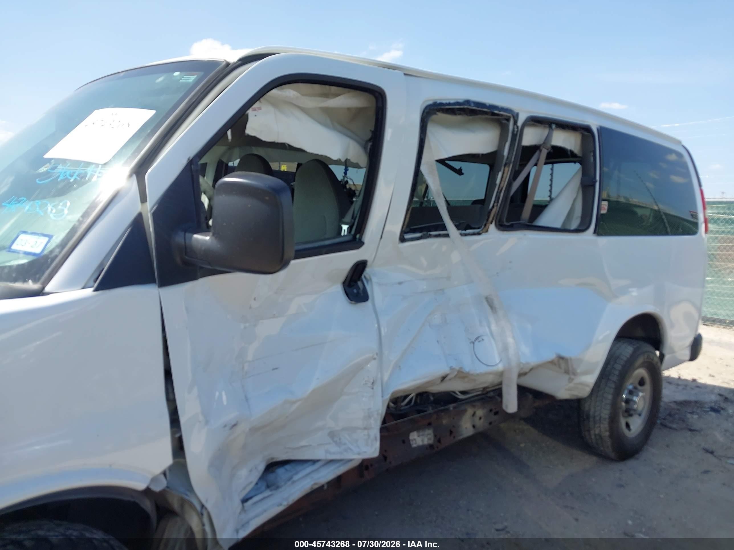 2013 Chevrolet Express 2500 Lt Белый vin: 1GAWGRFA5D1122873