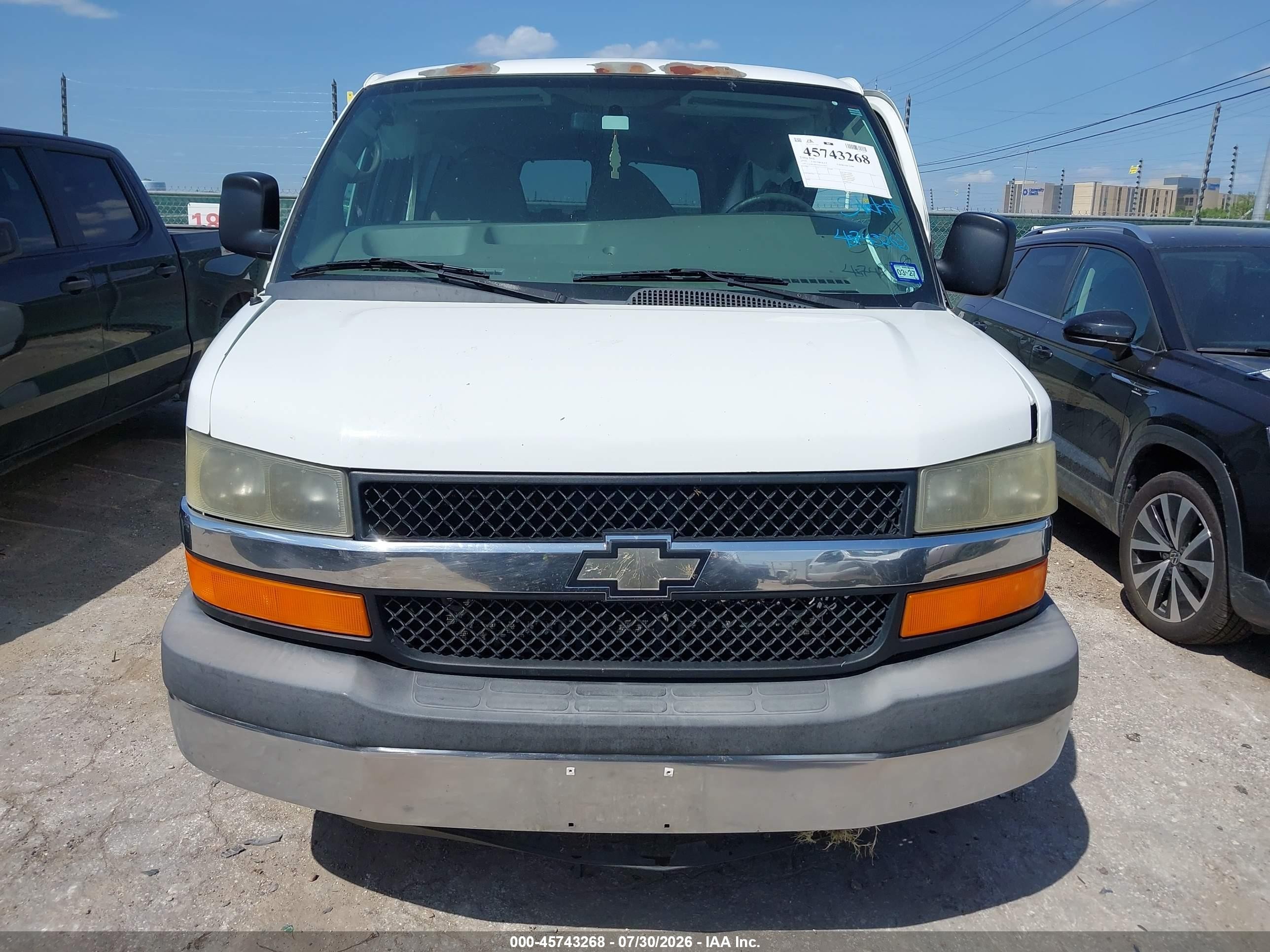 2013 Chevrolet Express 2500 Lt Белый vin: 1GAWGRFA5D1122873