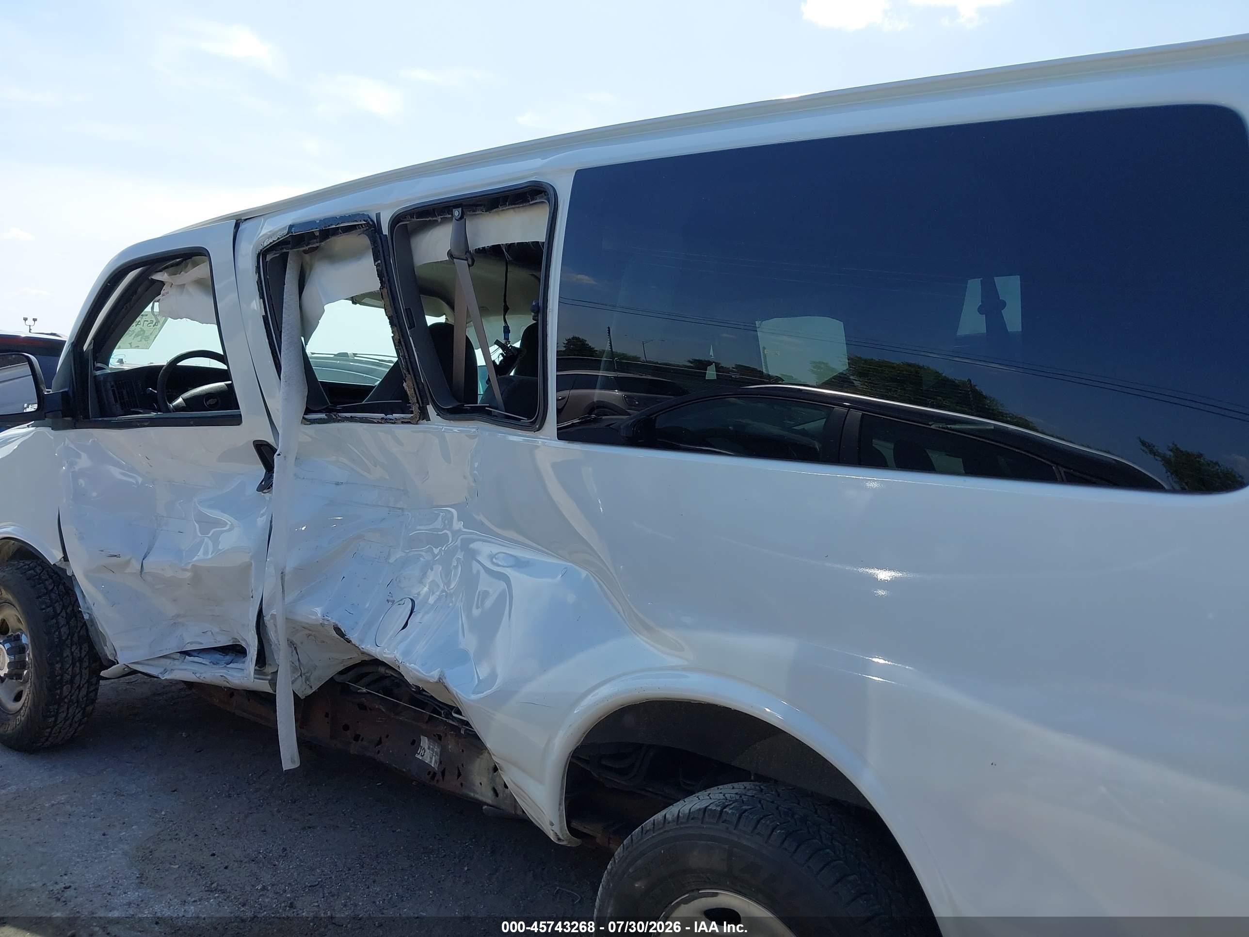 2013 Chevrolet Express 2500 Lt Белый vin: 1GAWGRFA5D1122873