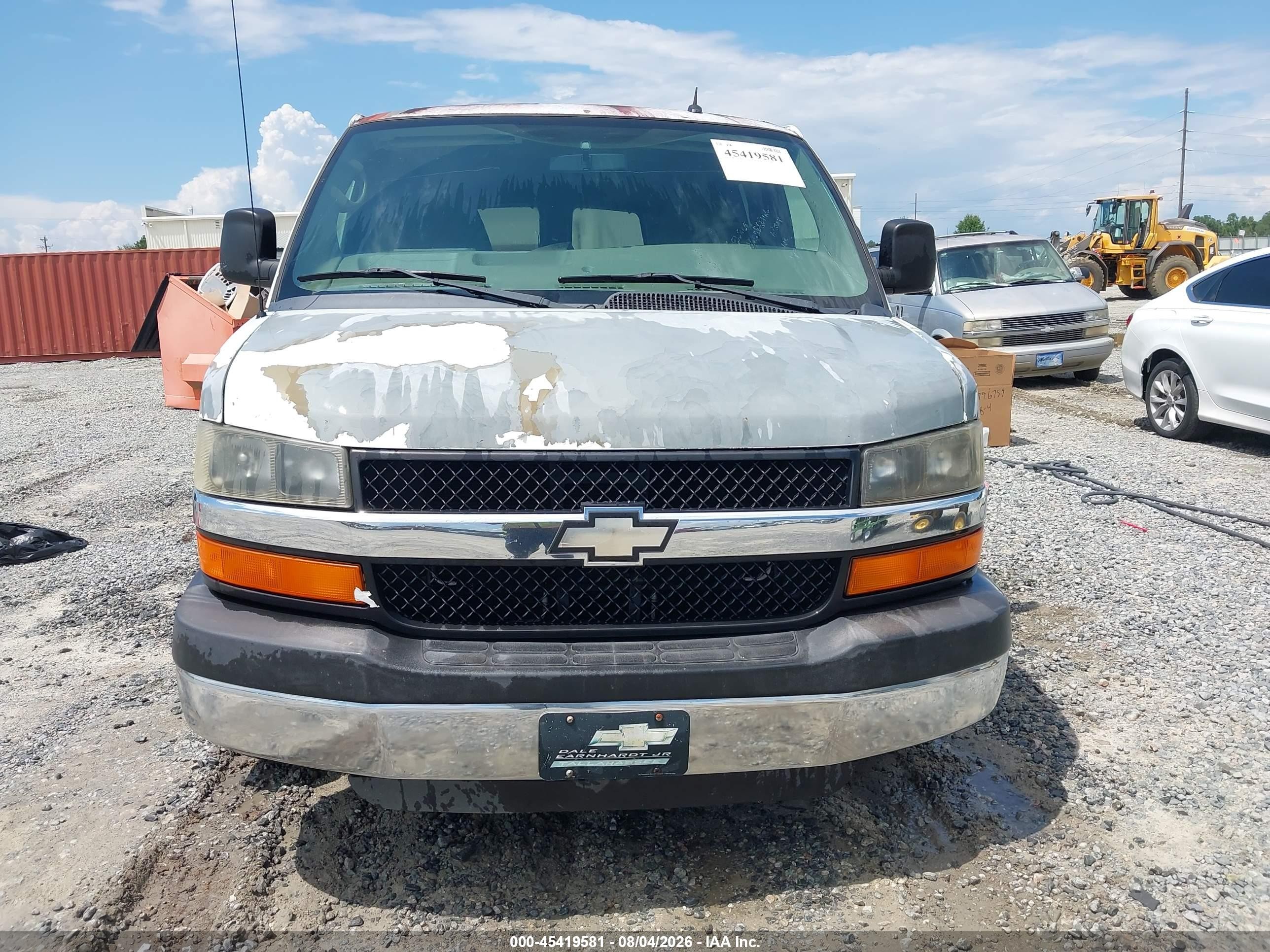 2011 Chevrolet Express 2500 Lt White vin: 1GAWGRFA7B1187155