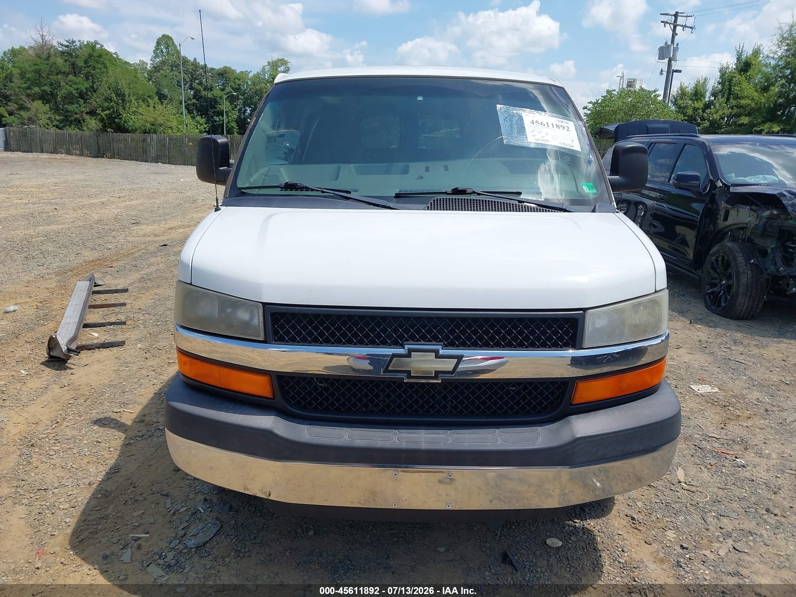 2013 Chevrolet Express 3500 Lt White vin: 1GAZG1FA5D1178228