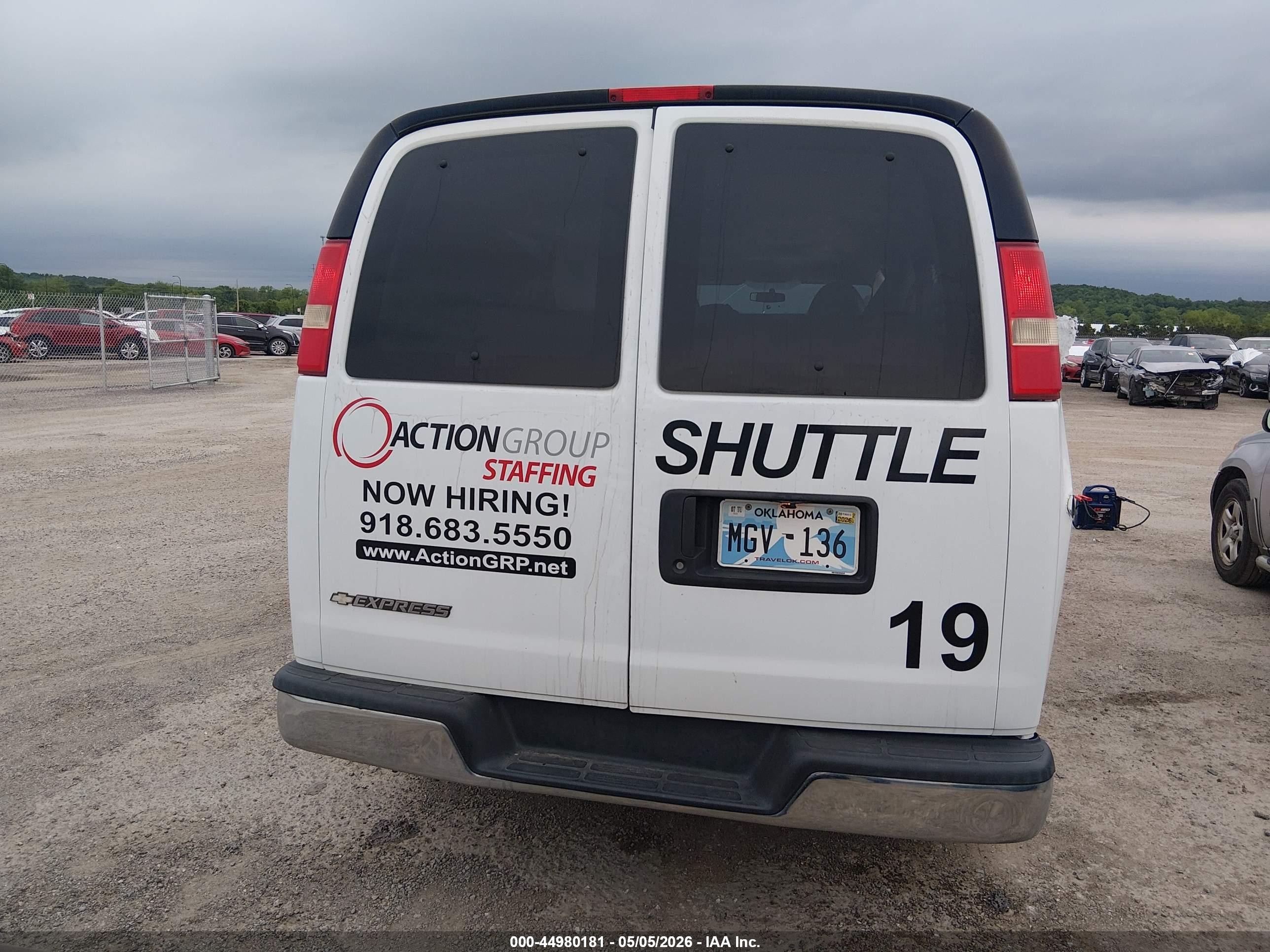 2014 Chevrolet Express 3500 Lt White vin: 1GAZG1FA5E1103451