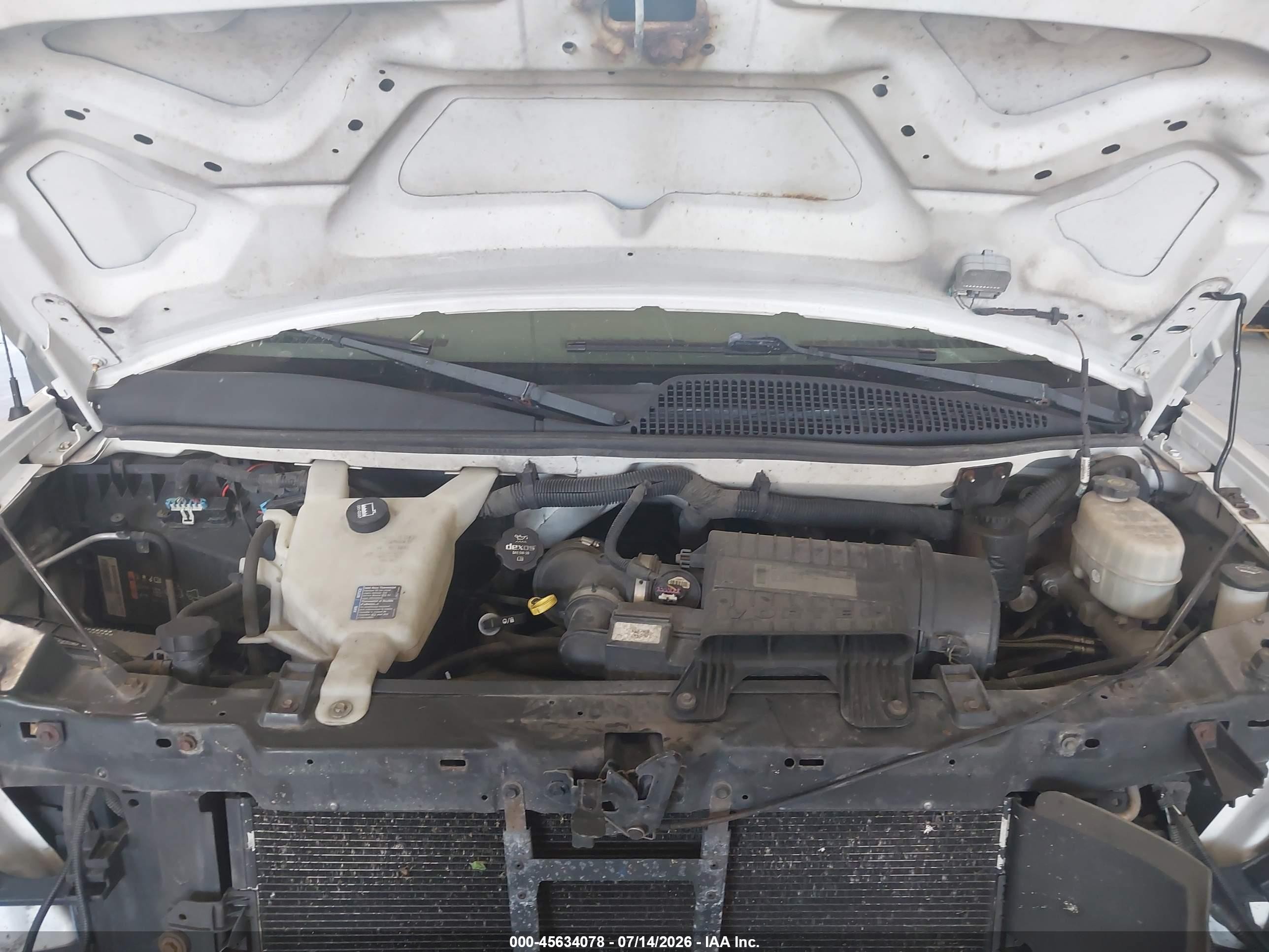 2013 Chevrolet Express 3500 Lt Белый vin: 1GAZG1FG0D1171496