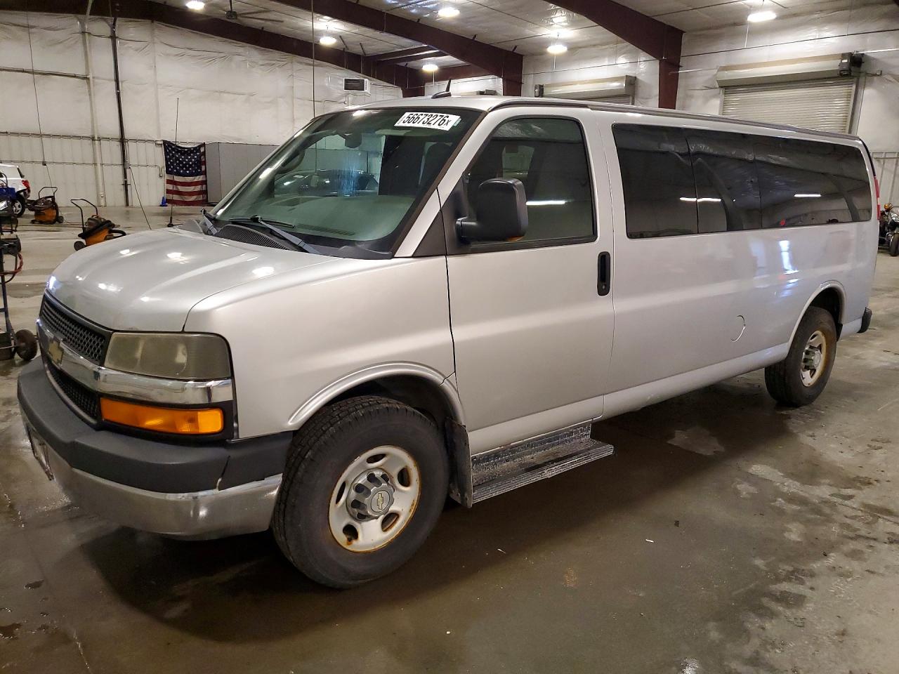 2011 Chevrolet Express G3500 Lt Silver vin: 1GAZG1FG1B1127939