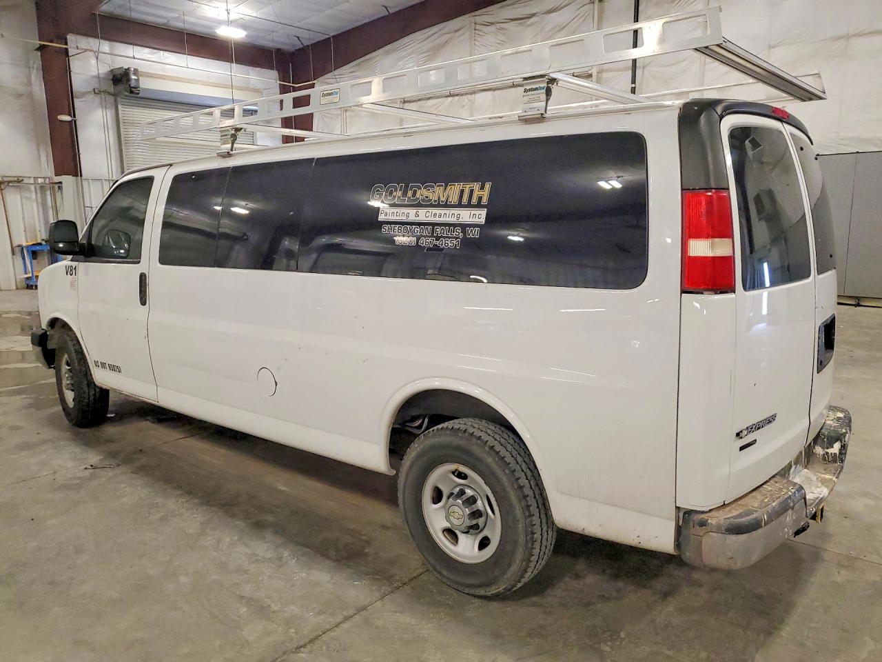 2014 Chevrolet Express G3500 Lt White vin: 1GAZG1FG1E1150545