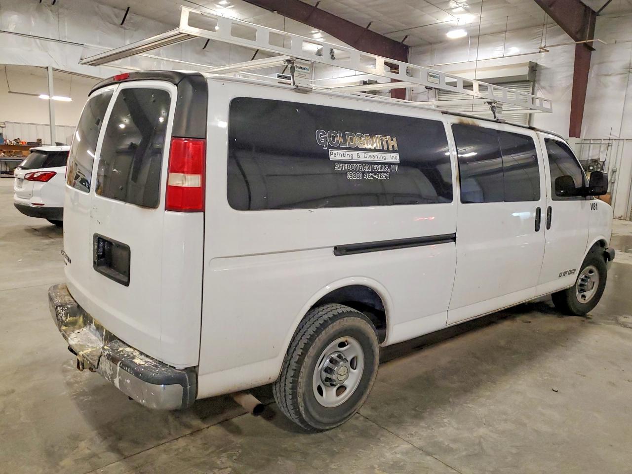 2014 Chevrolet Express G3500 Lt White vin: 1GAZG1FG1E1150545