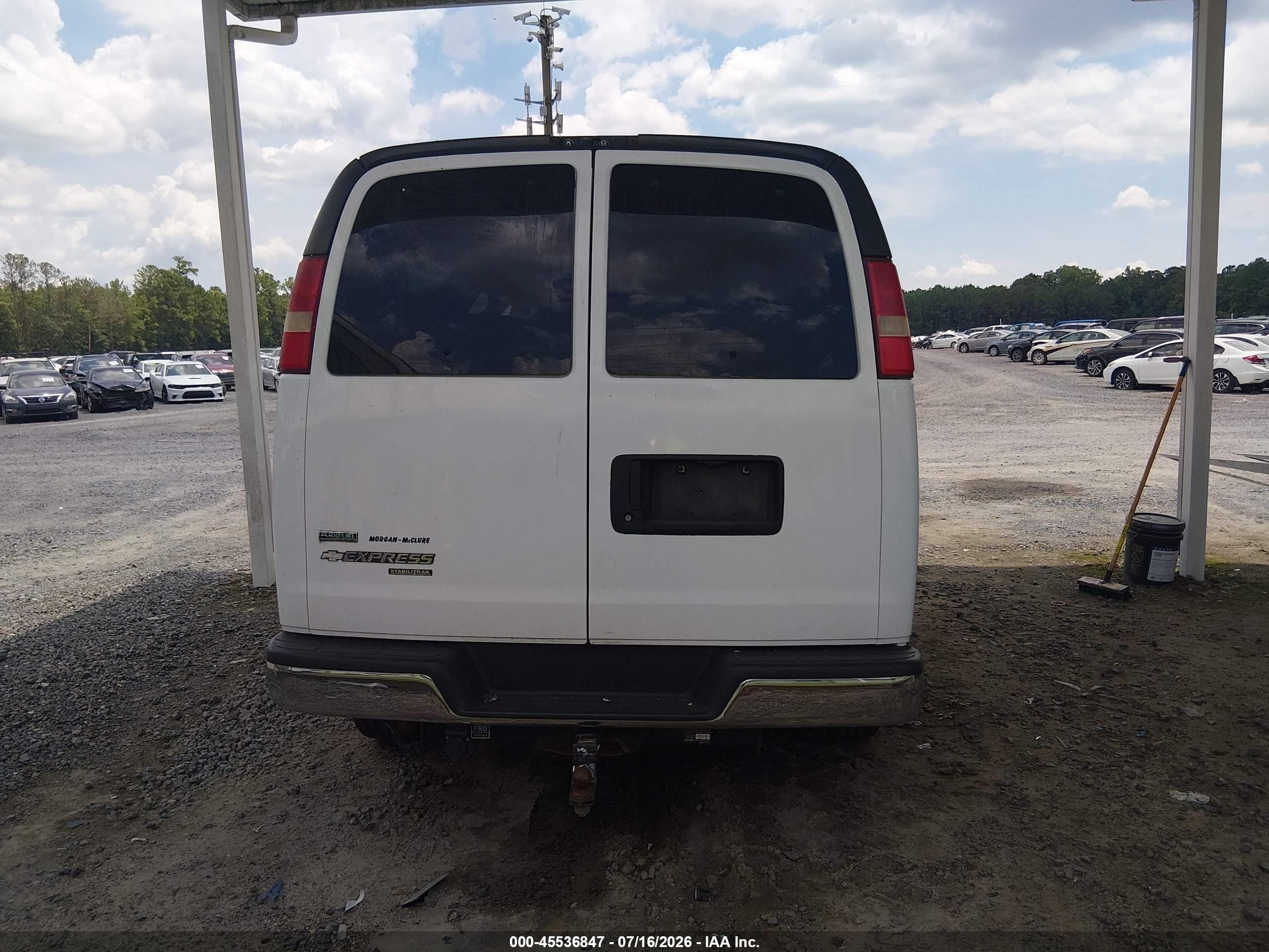 2011 Chevrolet Express 3500 Lt Белый vin: 1GAZG1FG4B1110696