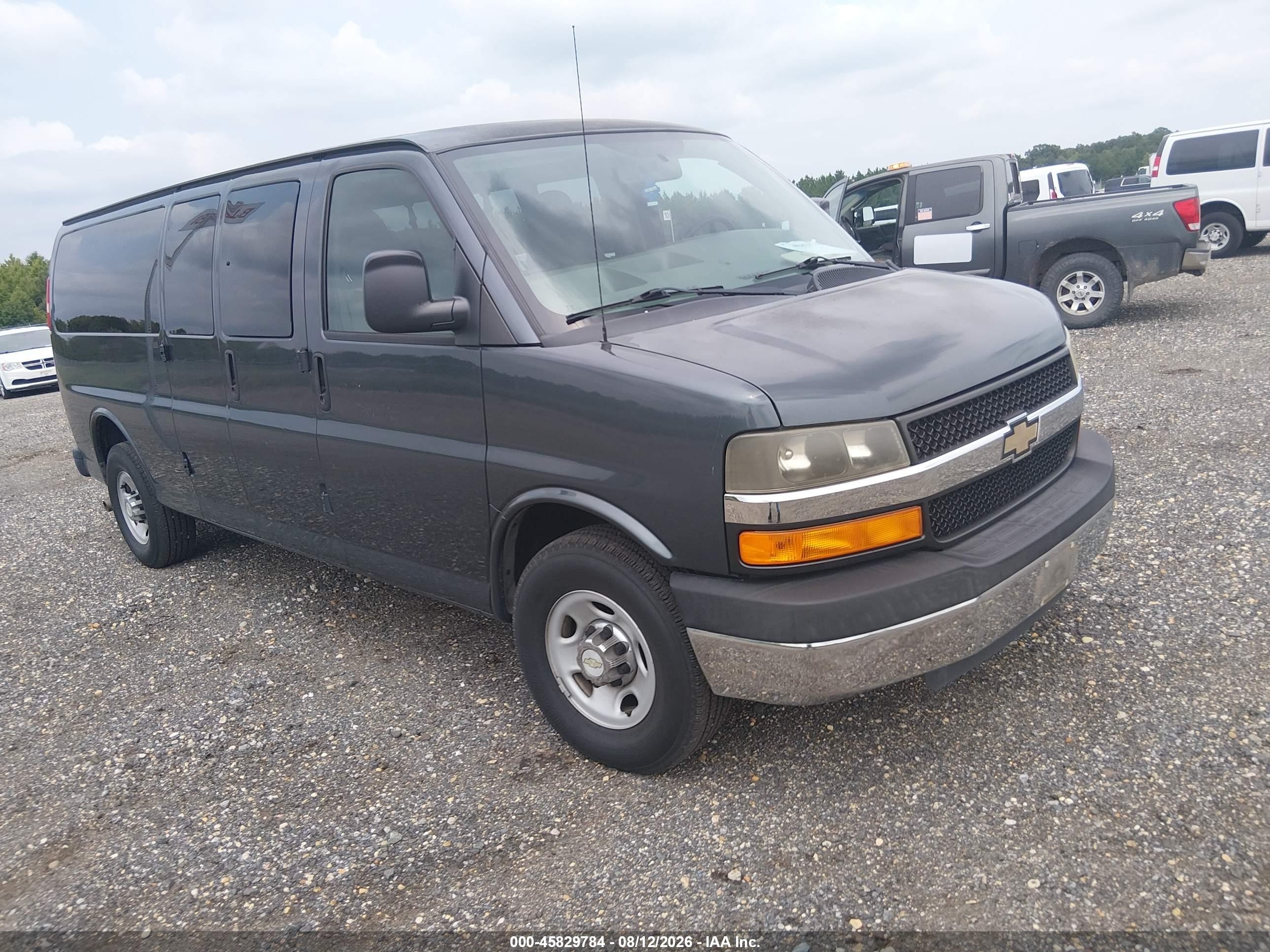 2014 Chevrolet Express 3500 Lt Gray vin: 1GAZG1FG5E1176226