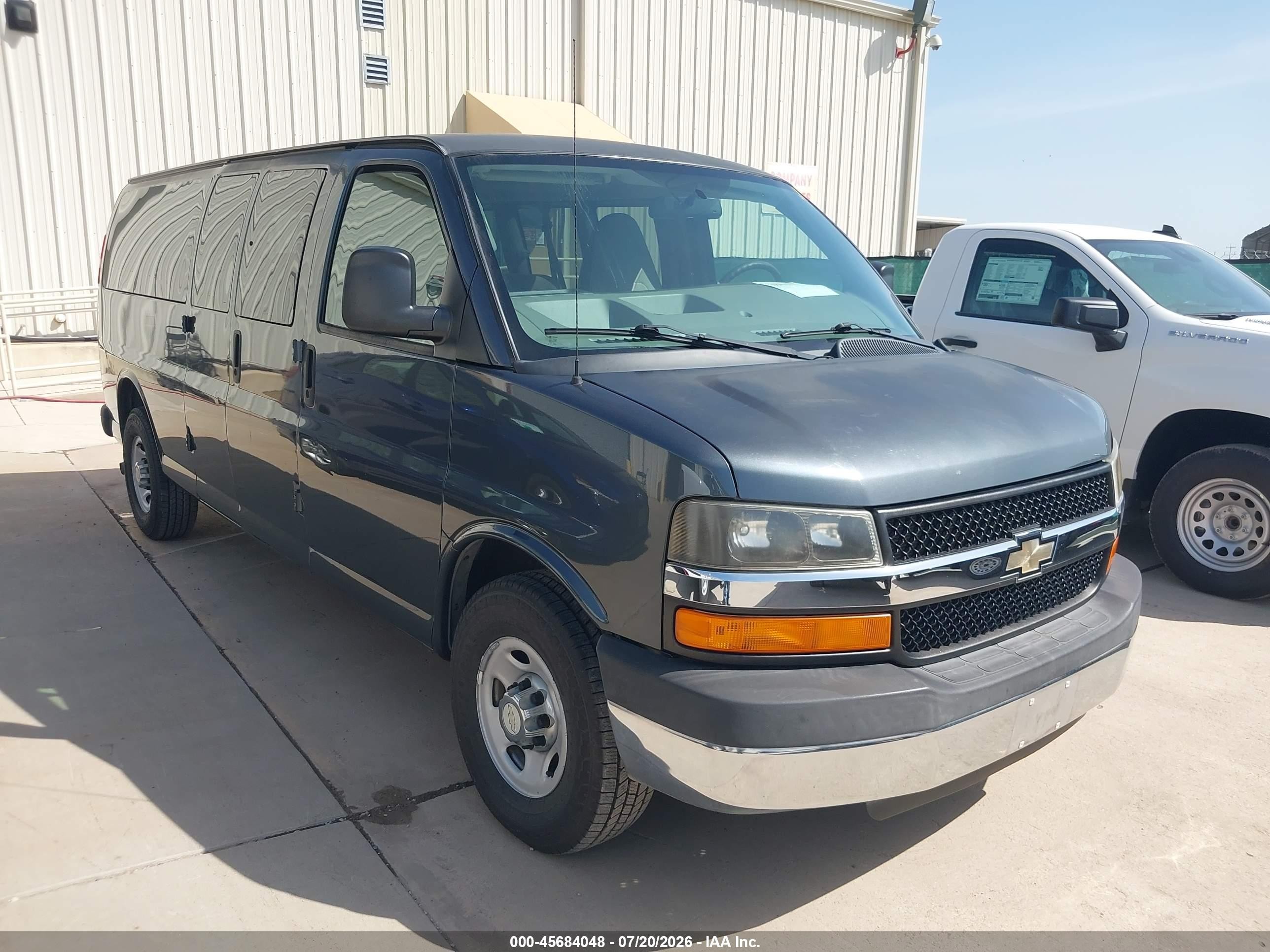 2014 Chevrolet Express 3500 Lt Gray vin: 1GAZG1FG5E1177778