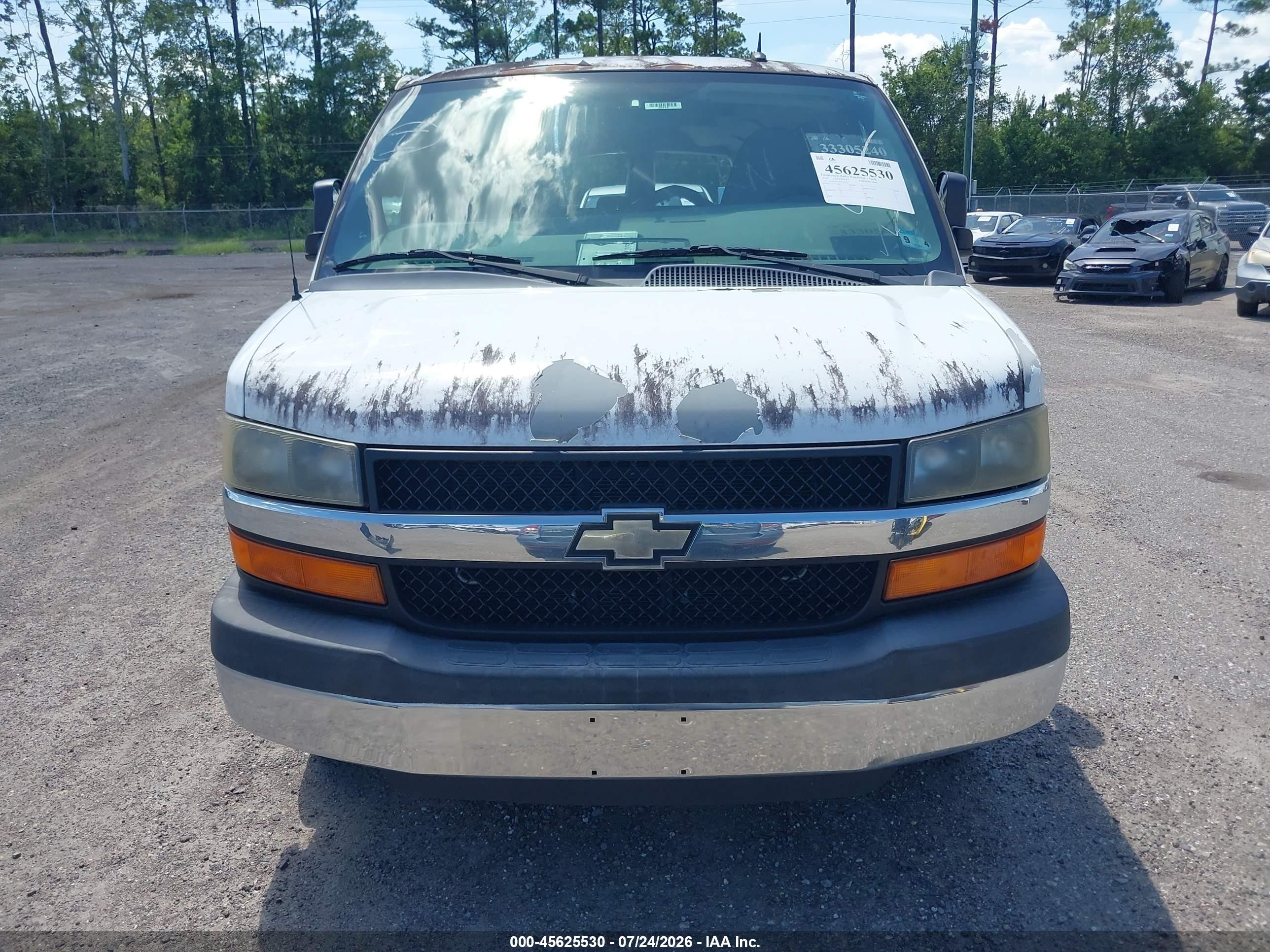 2013 Chevrolet Express 3500 Lt White vin: 1GAZG1FG8D1105634