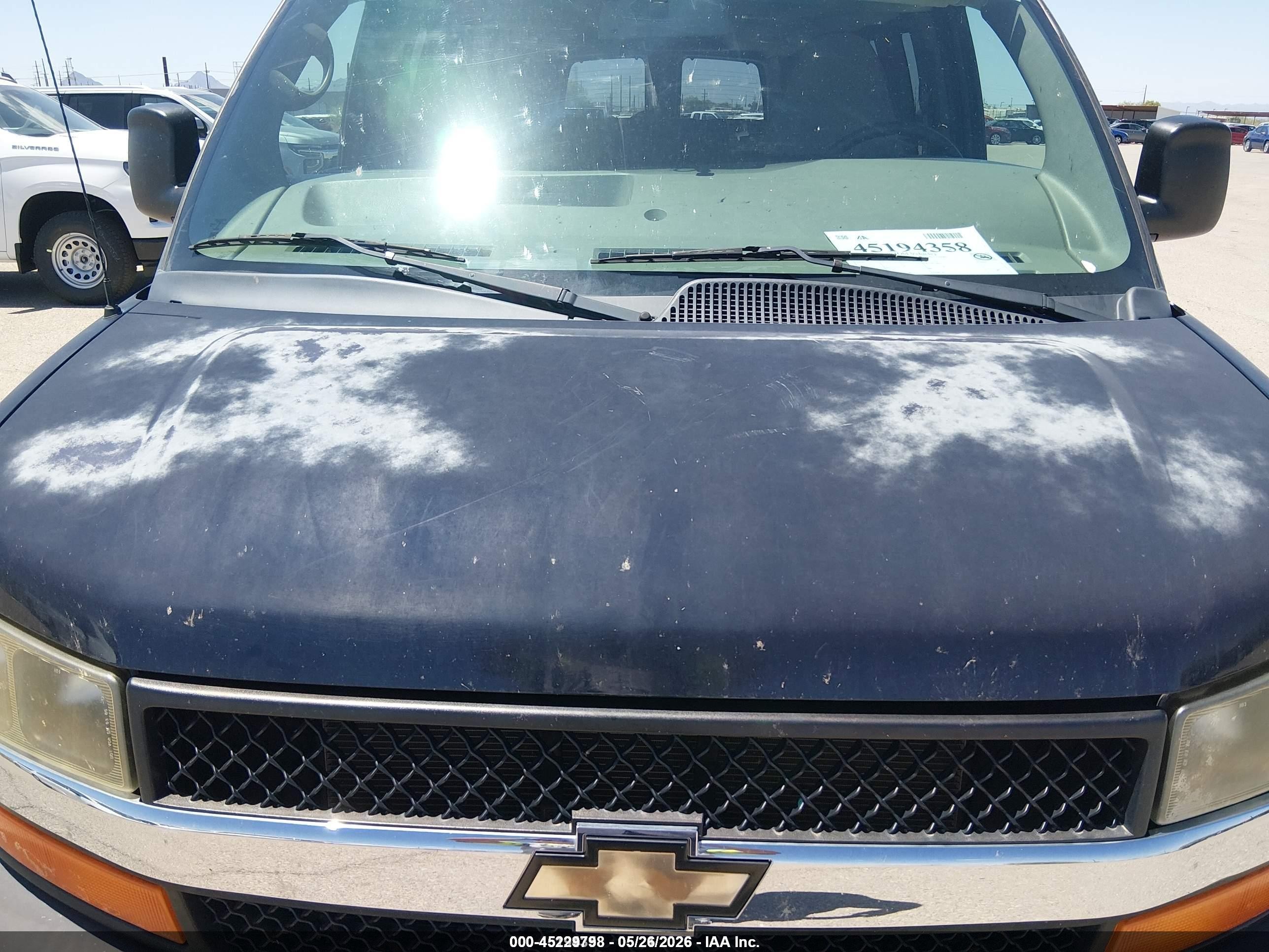2014 Chevrolet Express 3500 Lt Blue vin: 1GAZG1FG8E1182103