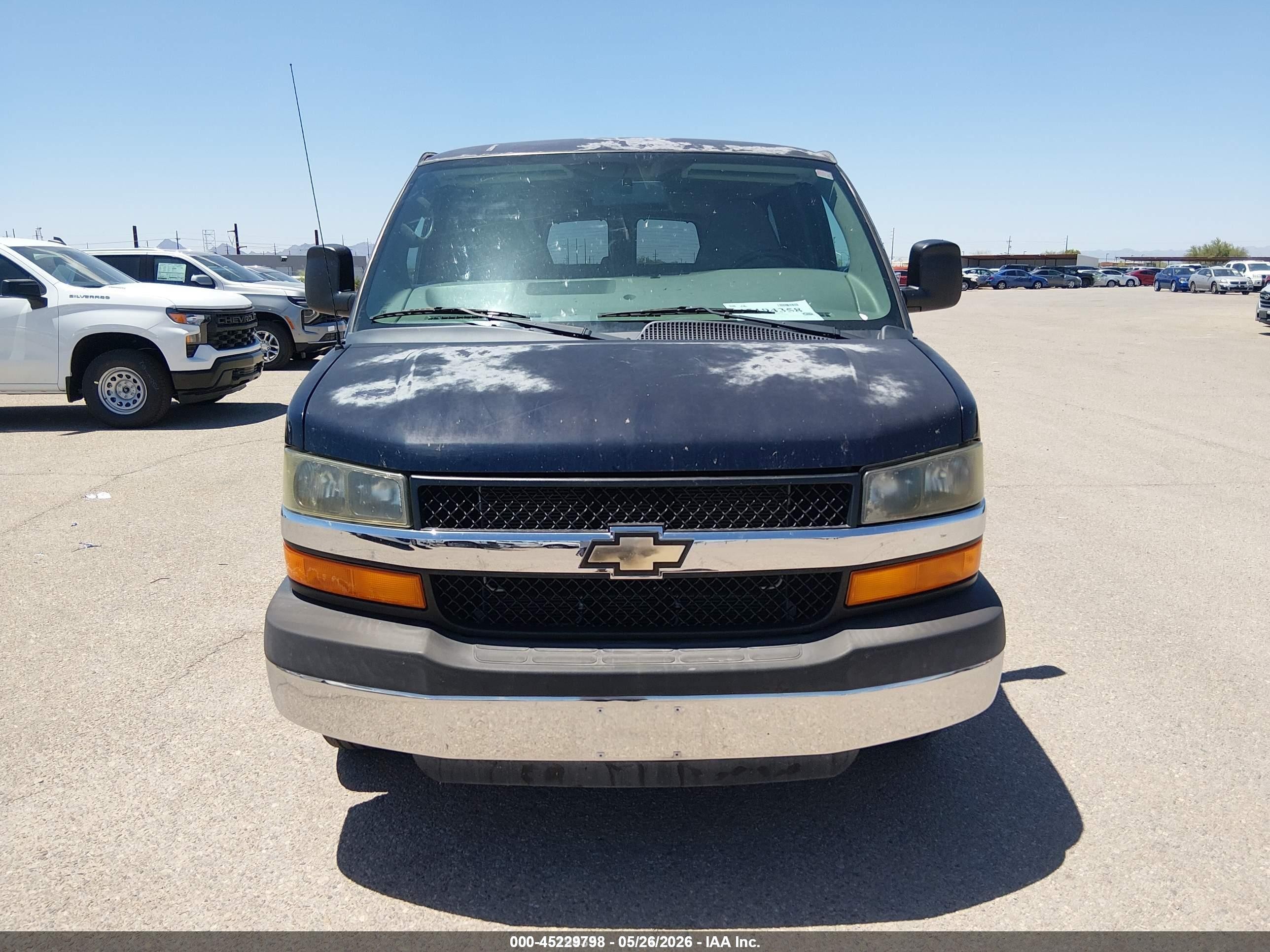 2014 Chevrolet Express 3500 Lt Blue vin: 1GAZG1FG8E1182103