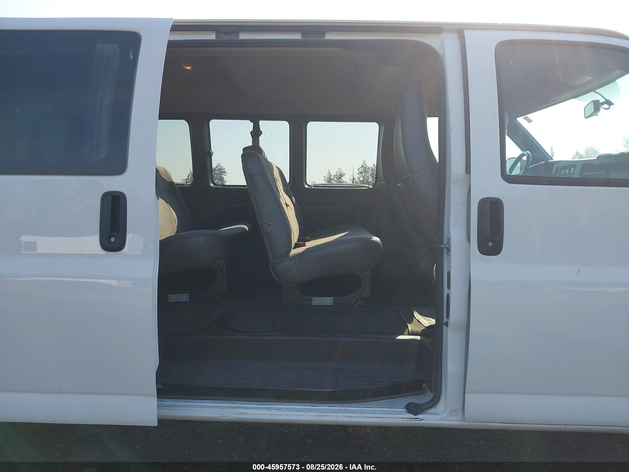 2019 Chevrolet Express 3500 Ls White vin: 1GAZGNFG3K1361961