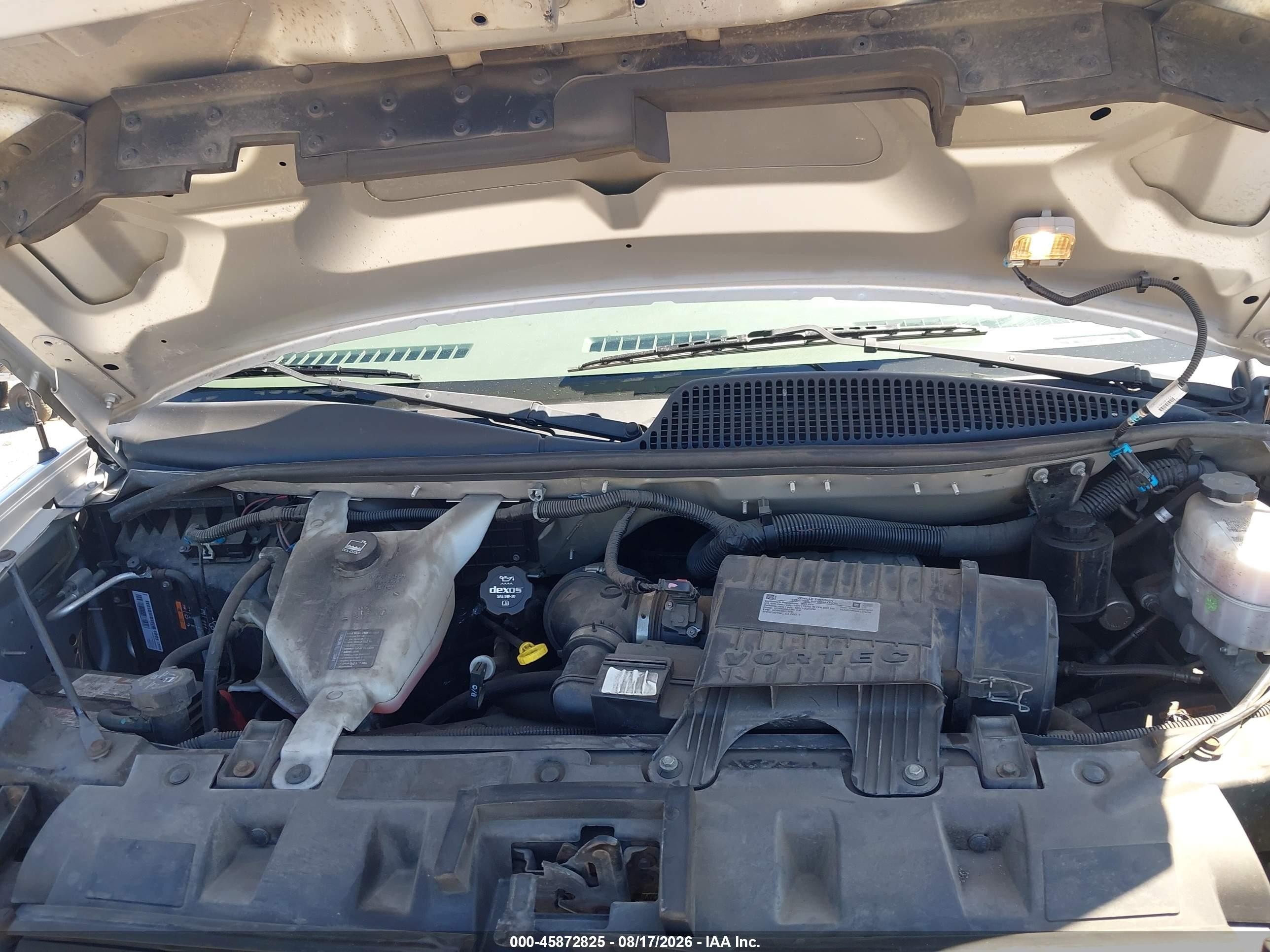 2019 Chevrolet Express 3500 Ls Silver vin: 1GAZGNFG4K1275204