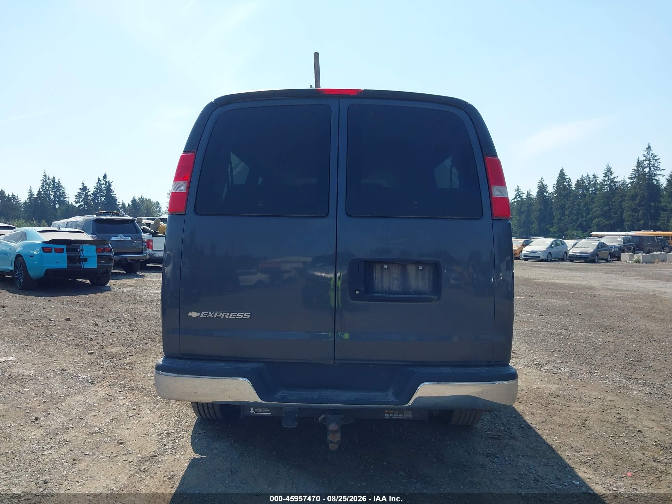 2017 Chevrolet Express 3500 Lt Синий vin: 1GAZGPFF2H1101787