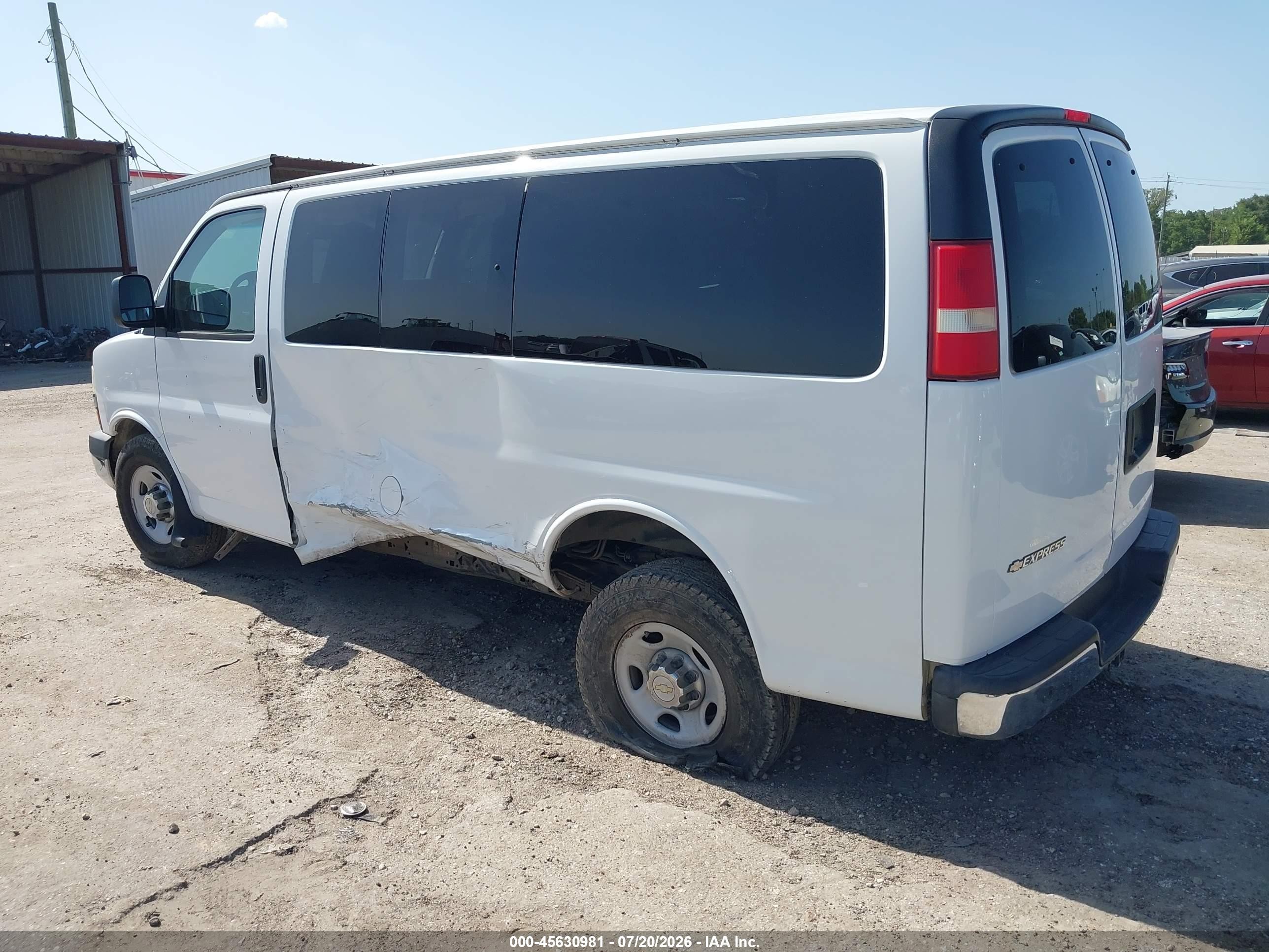 2014 Chevrolet Express 3500 Lt Белый vin: 1GAZGYFG1E1142275