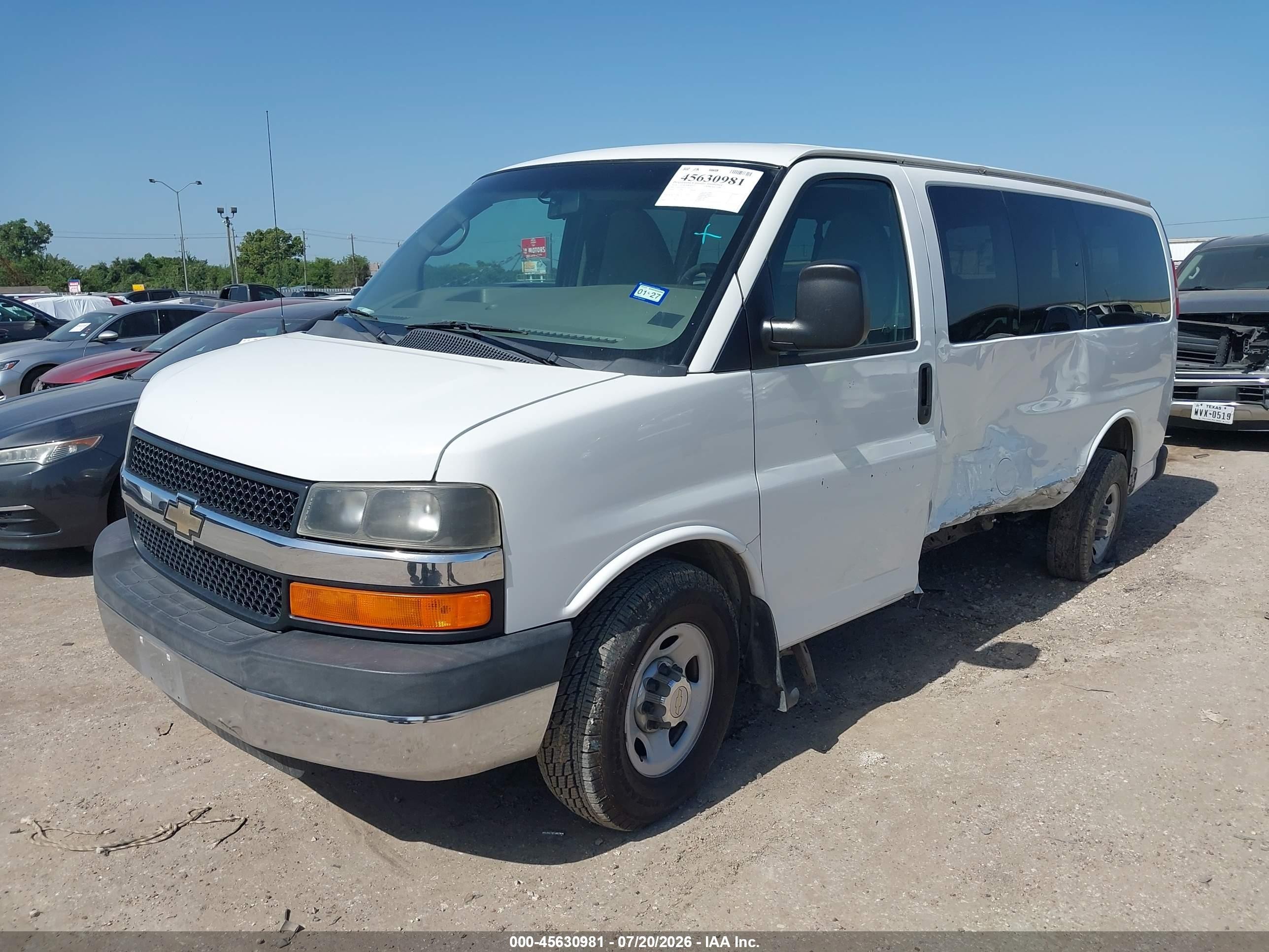 2014 Chevrolet Express 3500 Lt Белый vin: 1GAZGYFG1E1142275