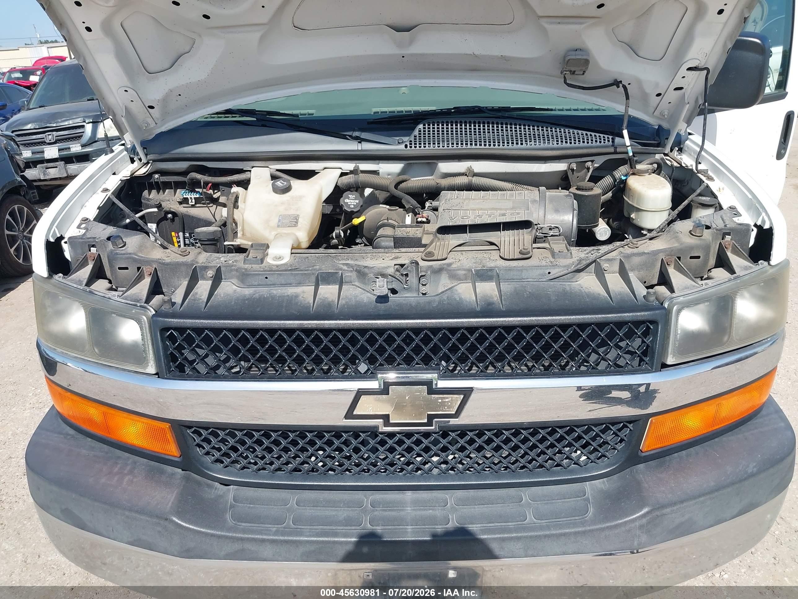 2014 Chevrolet Express 3500 Lt Белый vin: 1GAZGYFG1E1142275