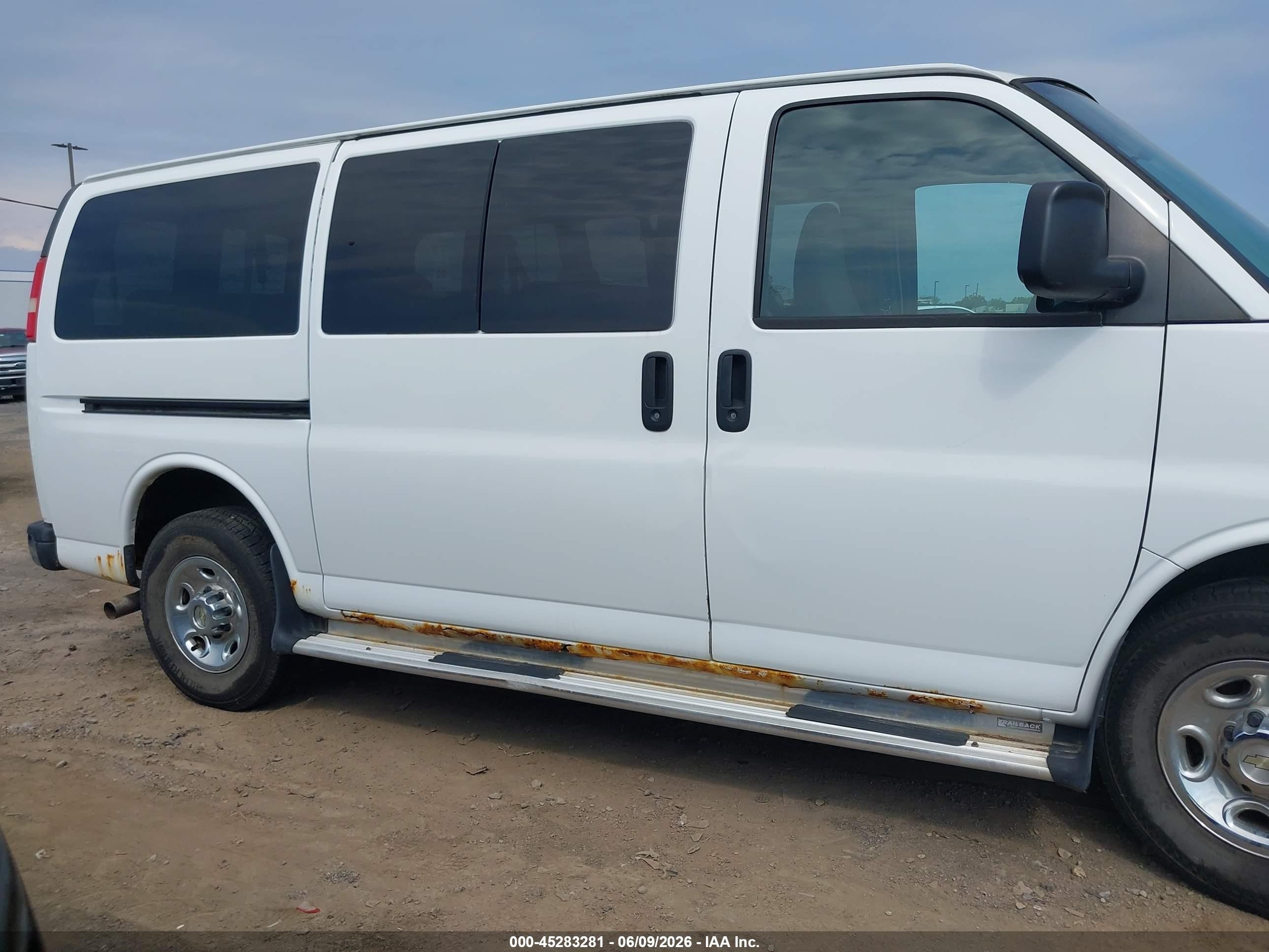 2012 Chevrolet Express 3500 Lt White vin: 1GAZGYFG2C1124932