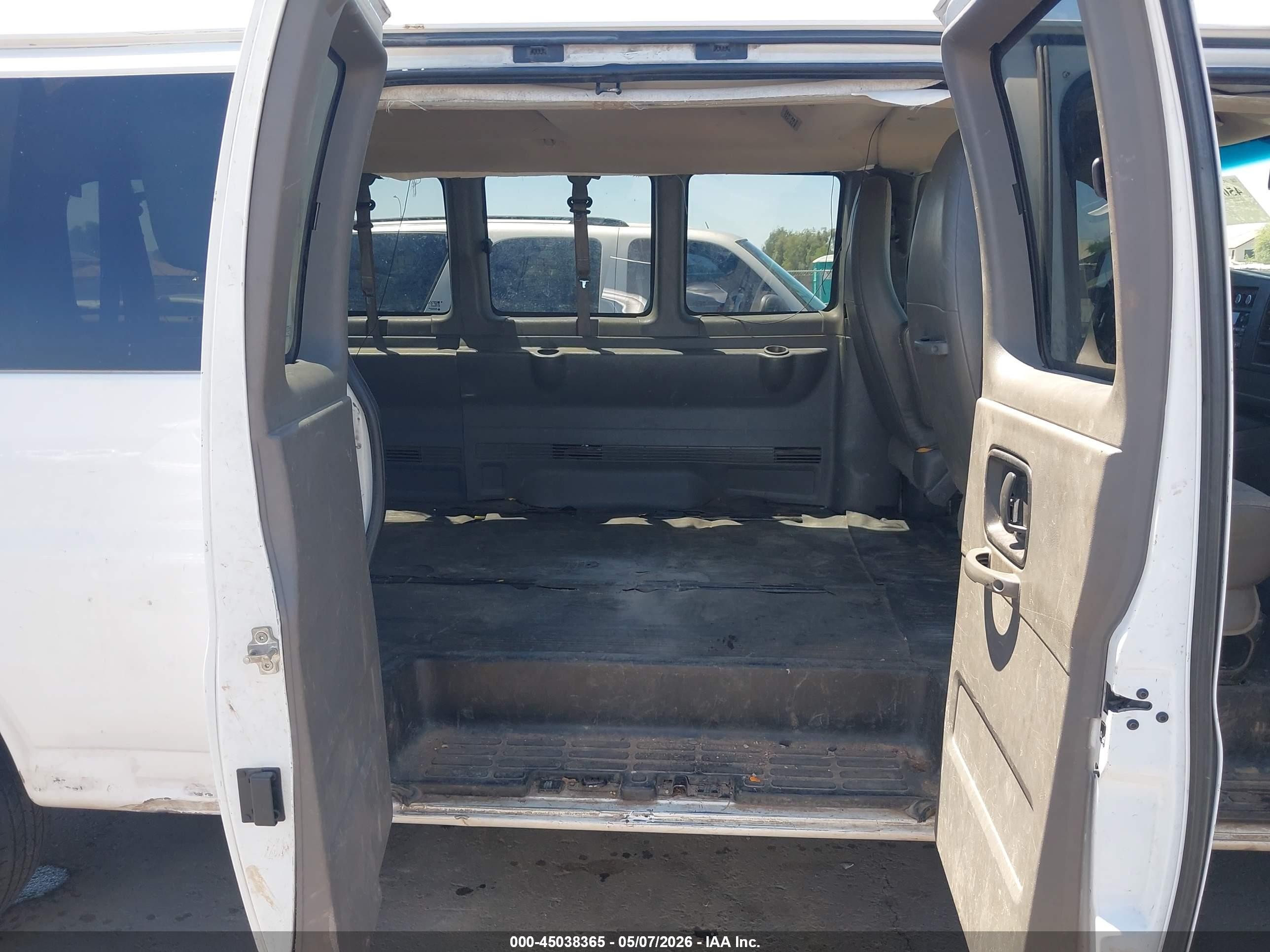 2013 Chevrolet Express 3500 Ls White vin: 1GAZGZFG0D1160366