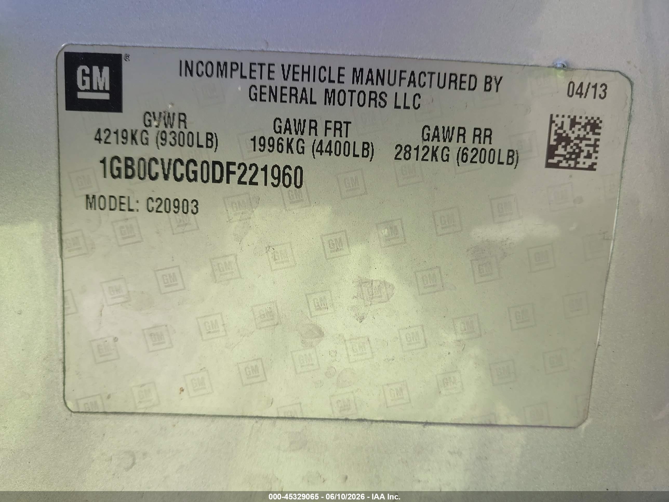 2013 Chevrolet Silverado 2500hd Work Truck Gray vin: 1GB0CVCG0DF221960