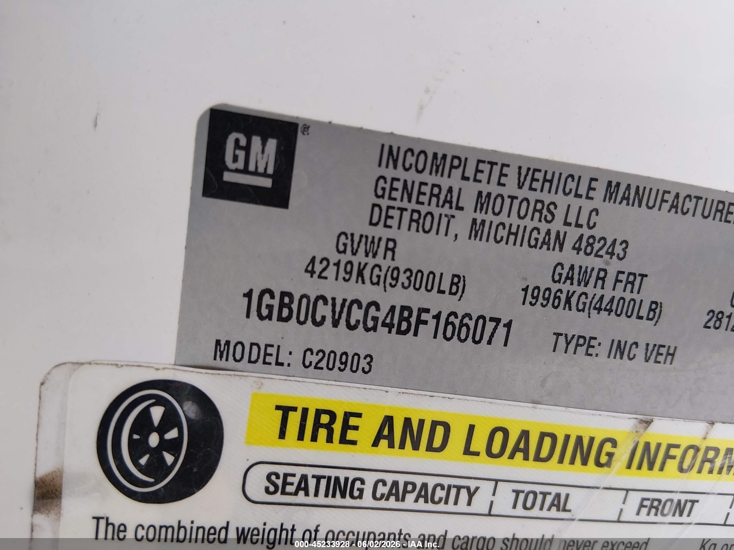 2011 Chevrolet Silverado 2500hd Work Truck White vin: 1GB0CVCG4BF166071