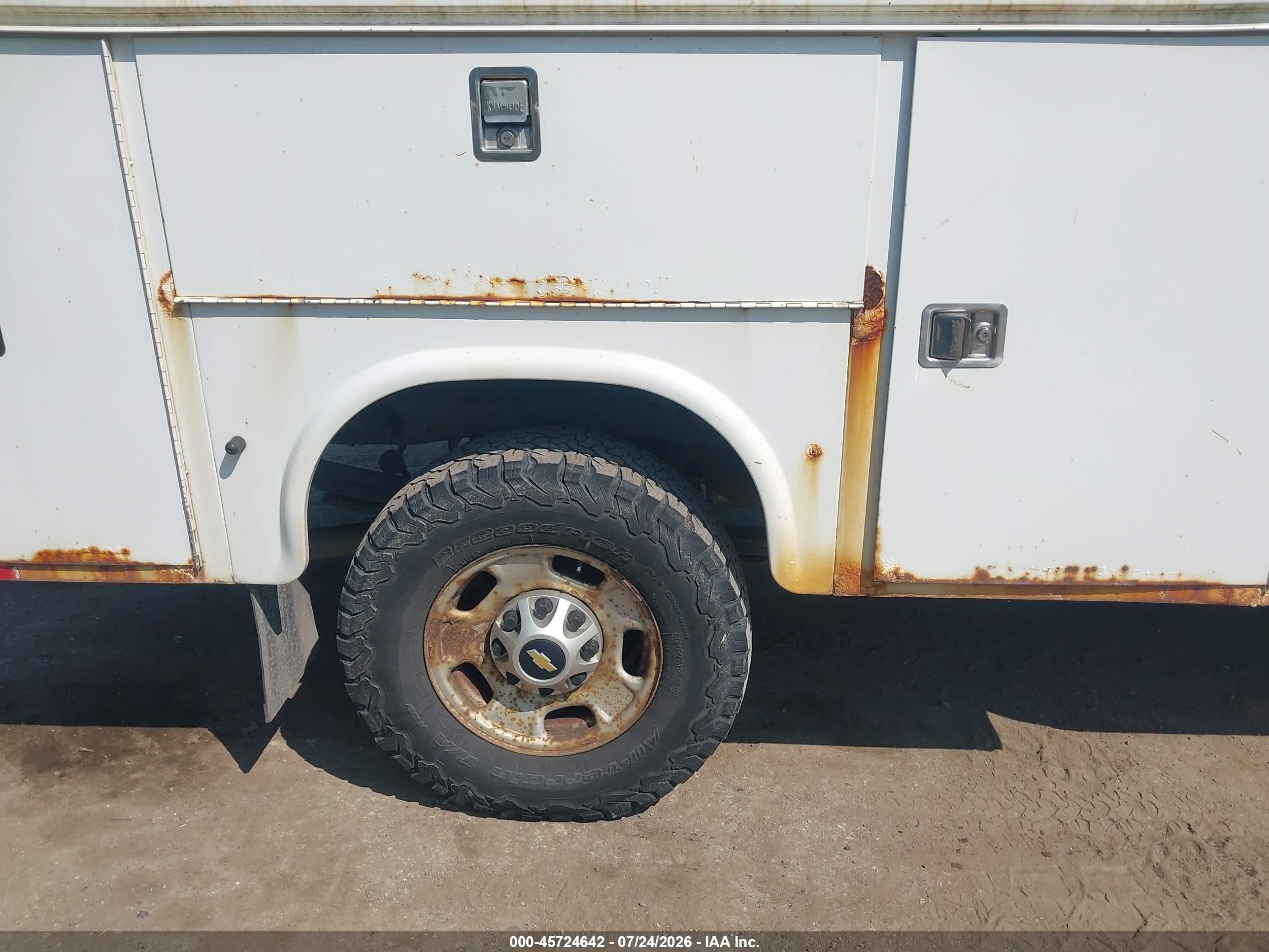 2011 Chevrolet Silverado 2500hd Work Truck White vin: 1GB0CVCG4BF259687