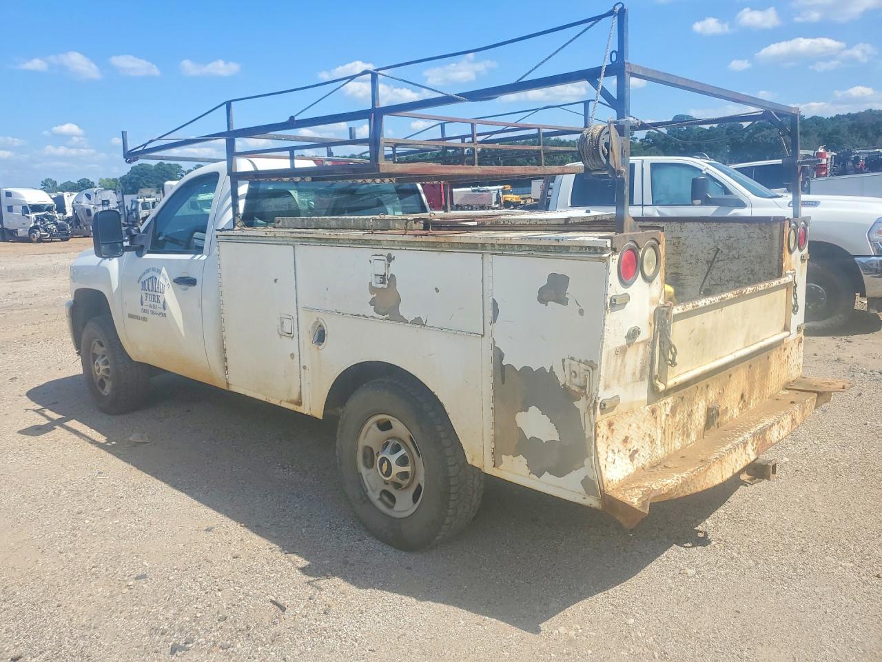2011 Chevrolet Silverado K2500 Heavy Duty Белый vin: 1GB0KVCG8BF134808