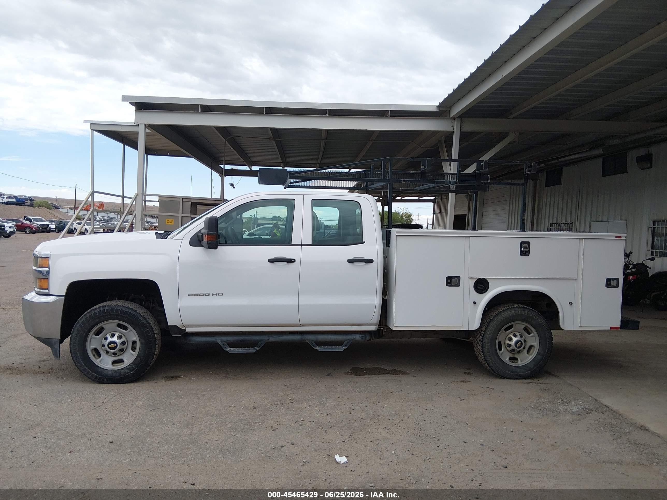 2015 Chevrolet Silverado 2500hd Built After Aug 14 Work Truck White vin: 1GB2CUEG0FZ540020