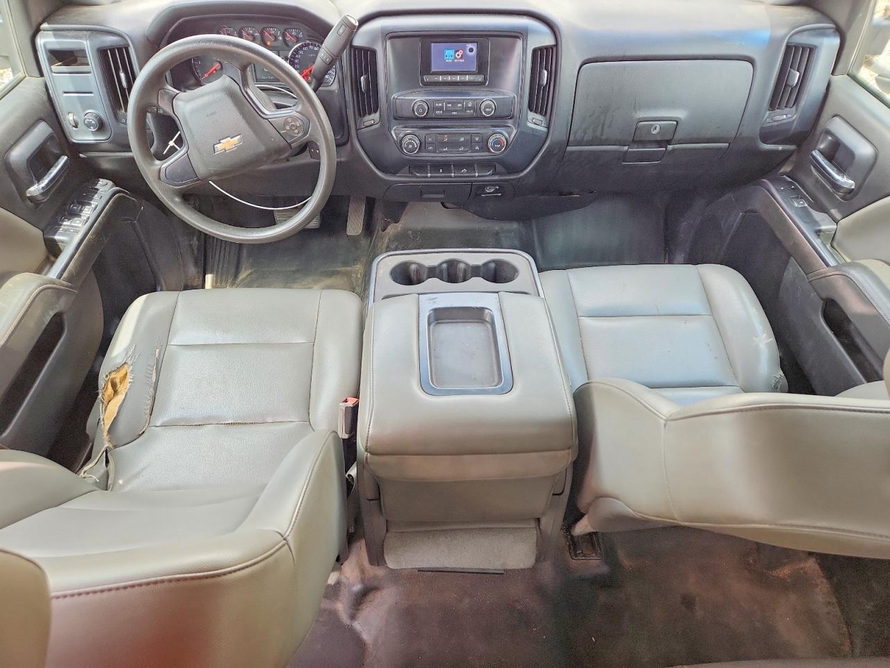 2015 Chevrolet Silverado C2500 Heavy Duty White vin: 1GB2CUEG3FZ129596