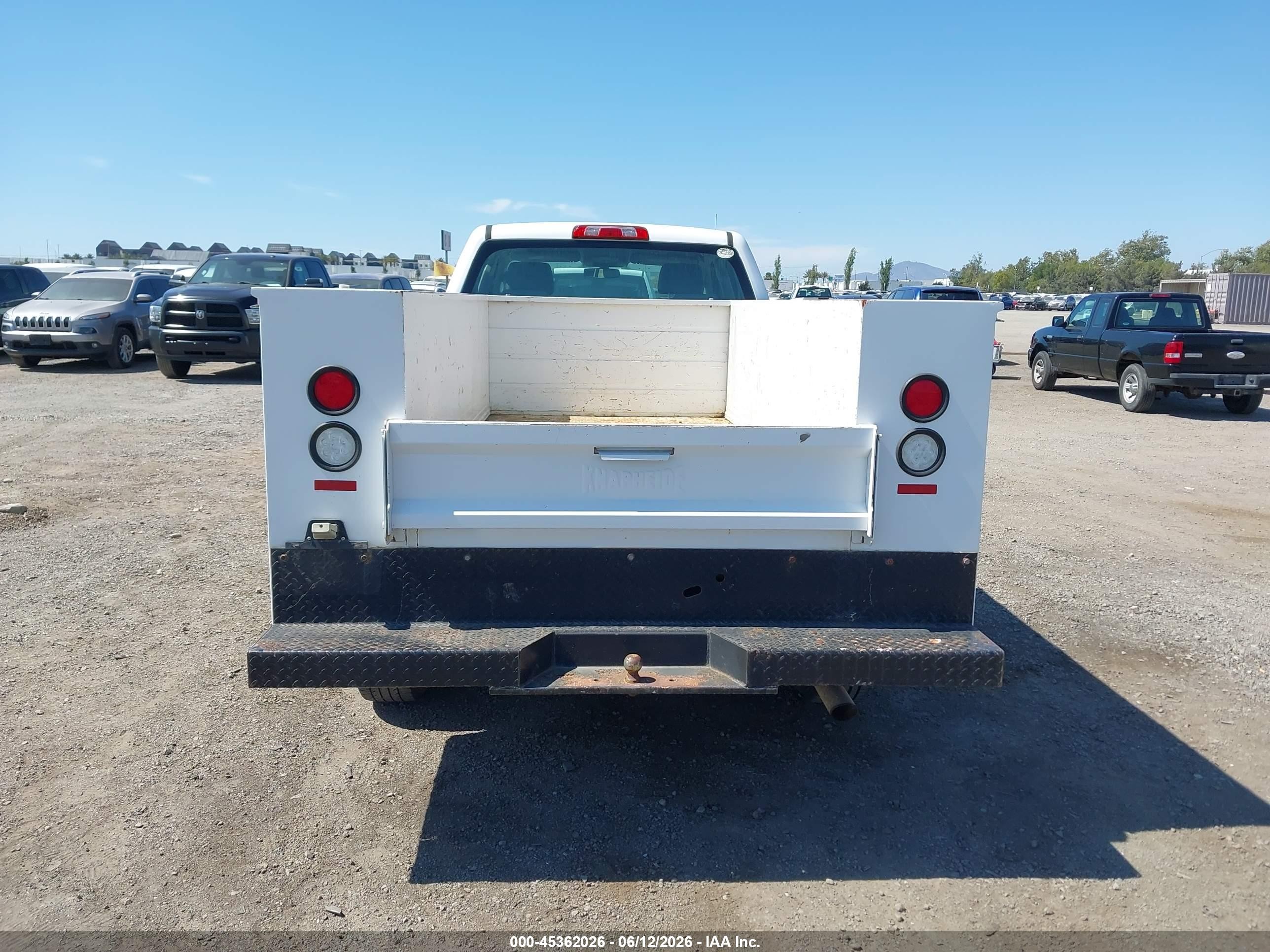 2015 Chevrolet Silverado 2500hd Built After Aug 14 Work Truck White vin: 1GB2CUEG7FZ534862