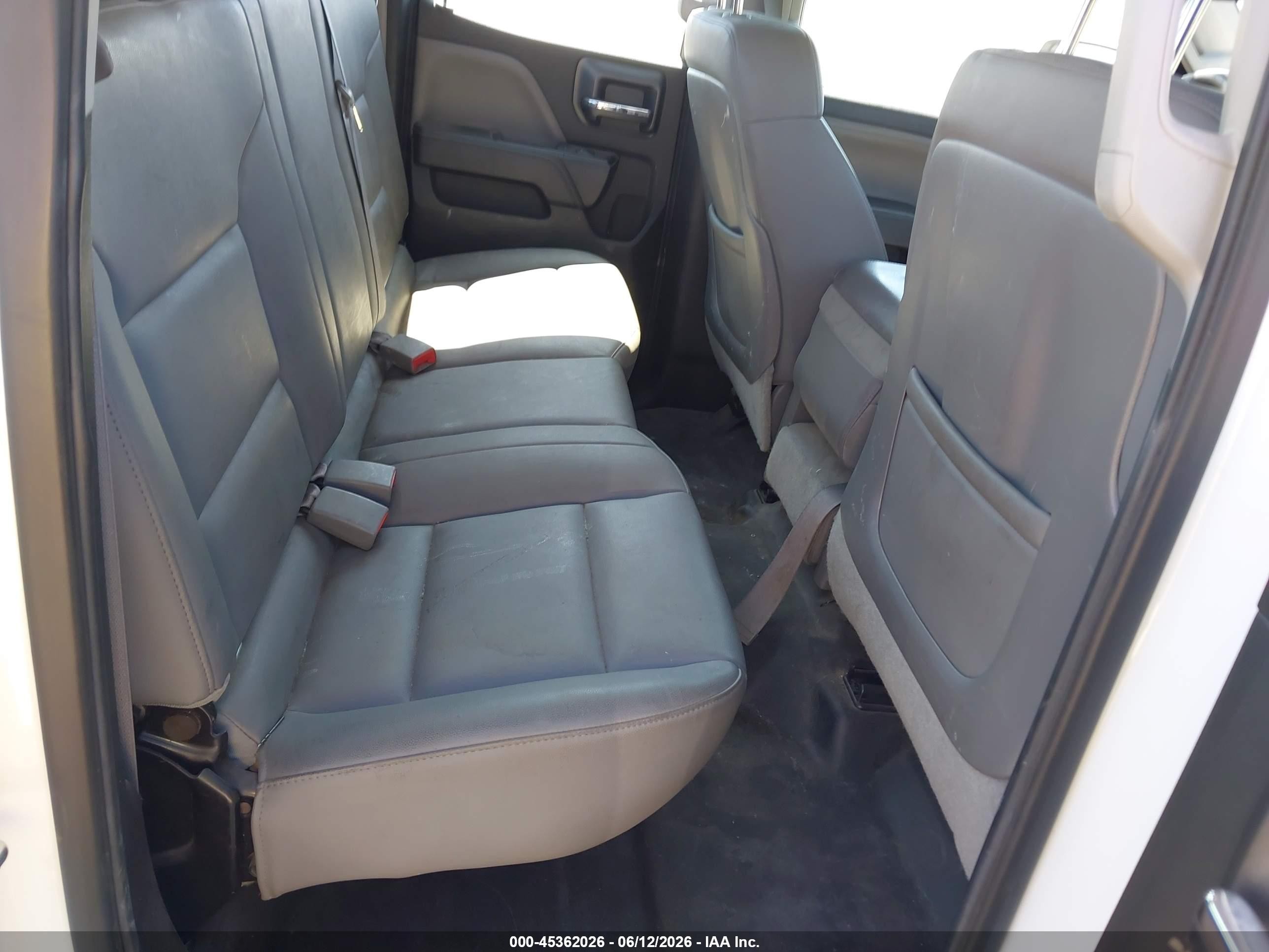2015 Chevrolet Silverado 2500hd Built After Aug 14 Work Truck White vin: 1GB2CUEG7FZ534862