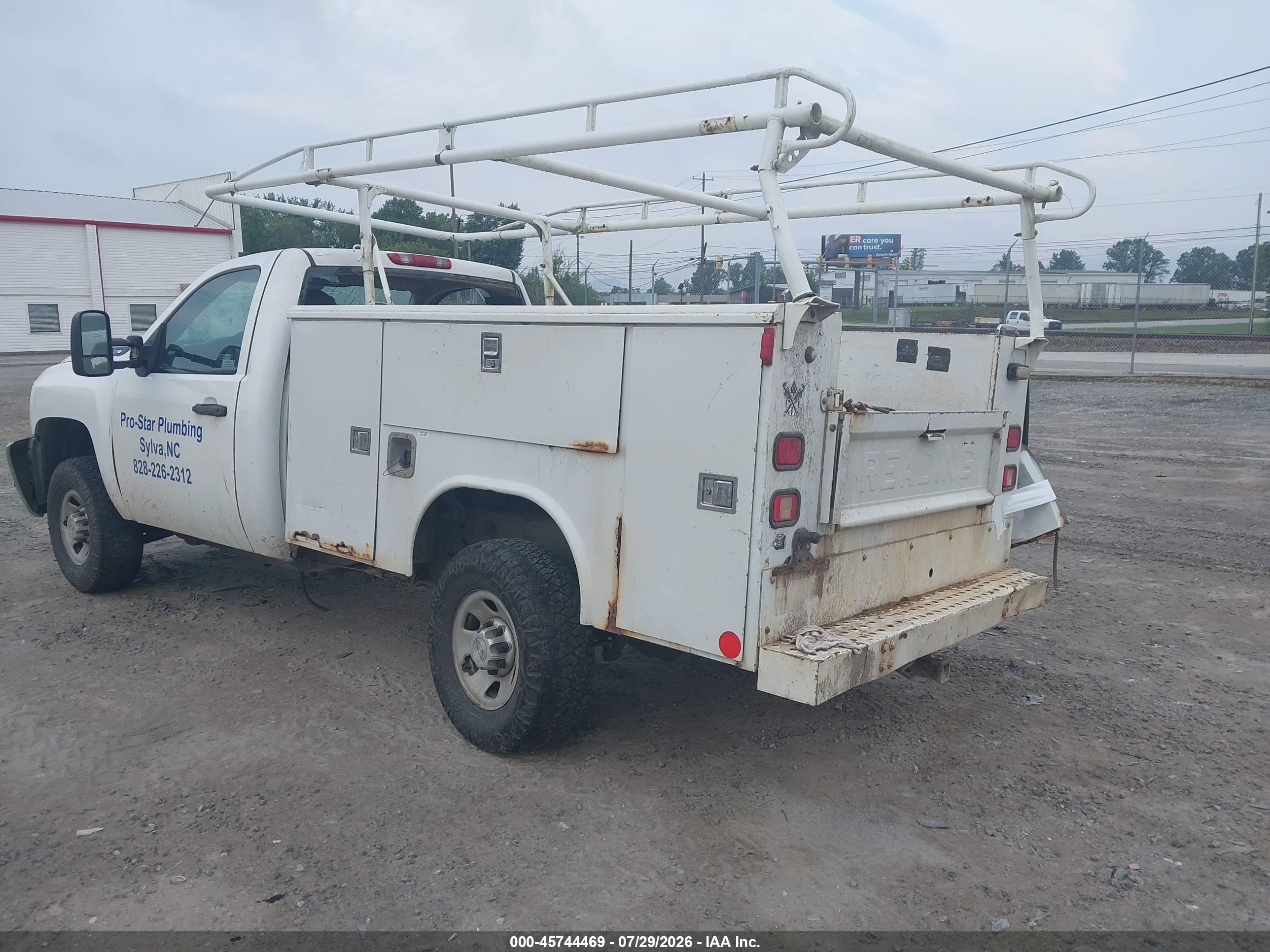 2010 Chevrolet Silverado 3500hd Work Truck Белый vin: 1GB3CZBK3AF128145