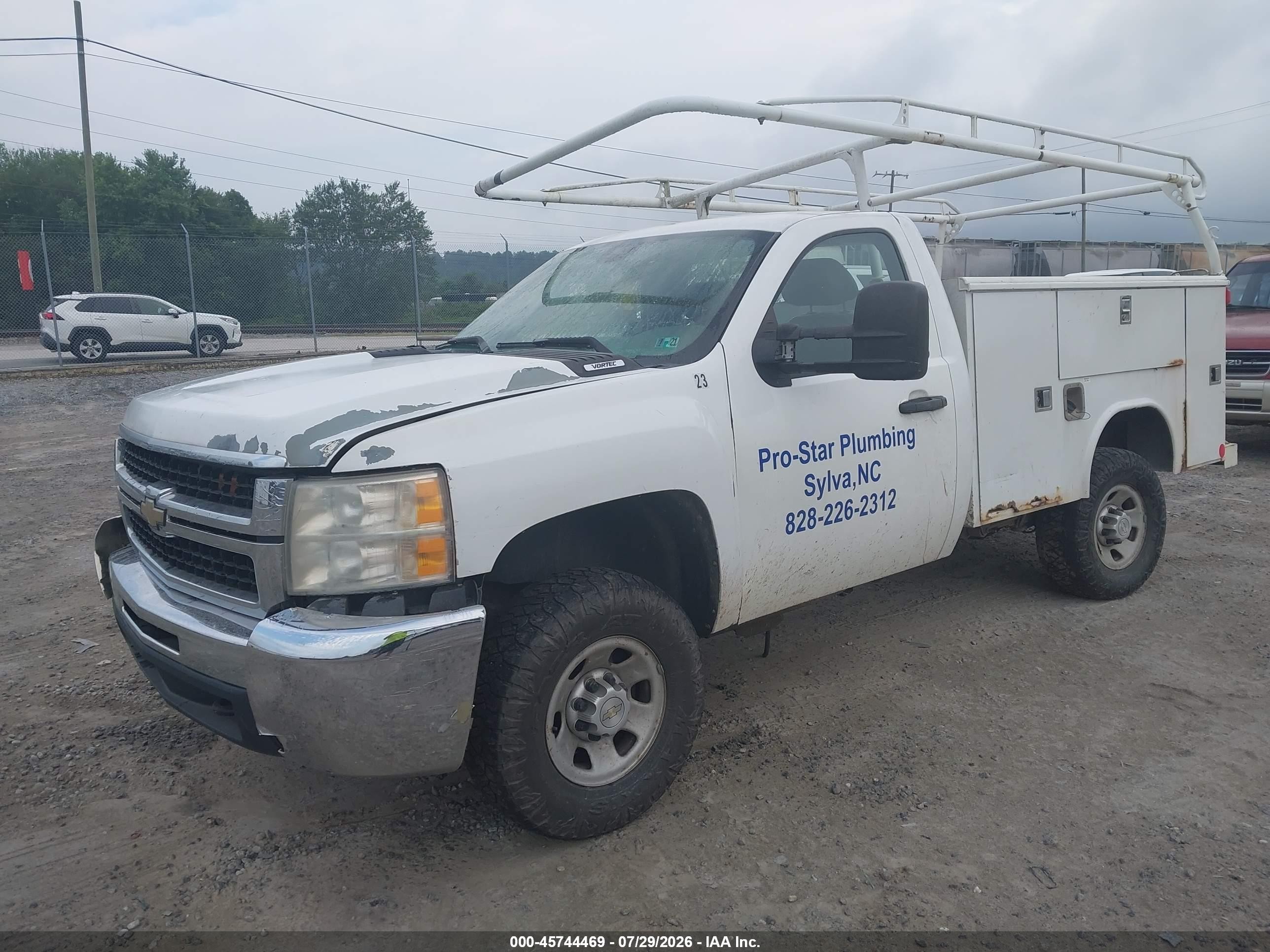 2010 Chevrolet Silverado 3500hd Work Truck Белый vin: 1GB3CZBK3AF128145