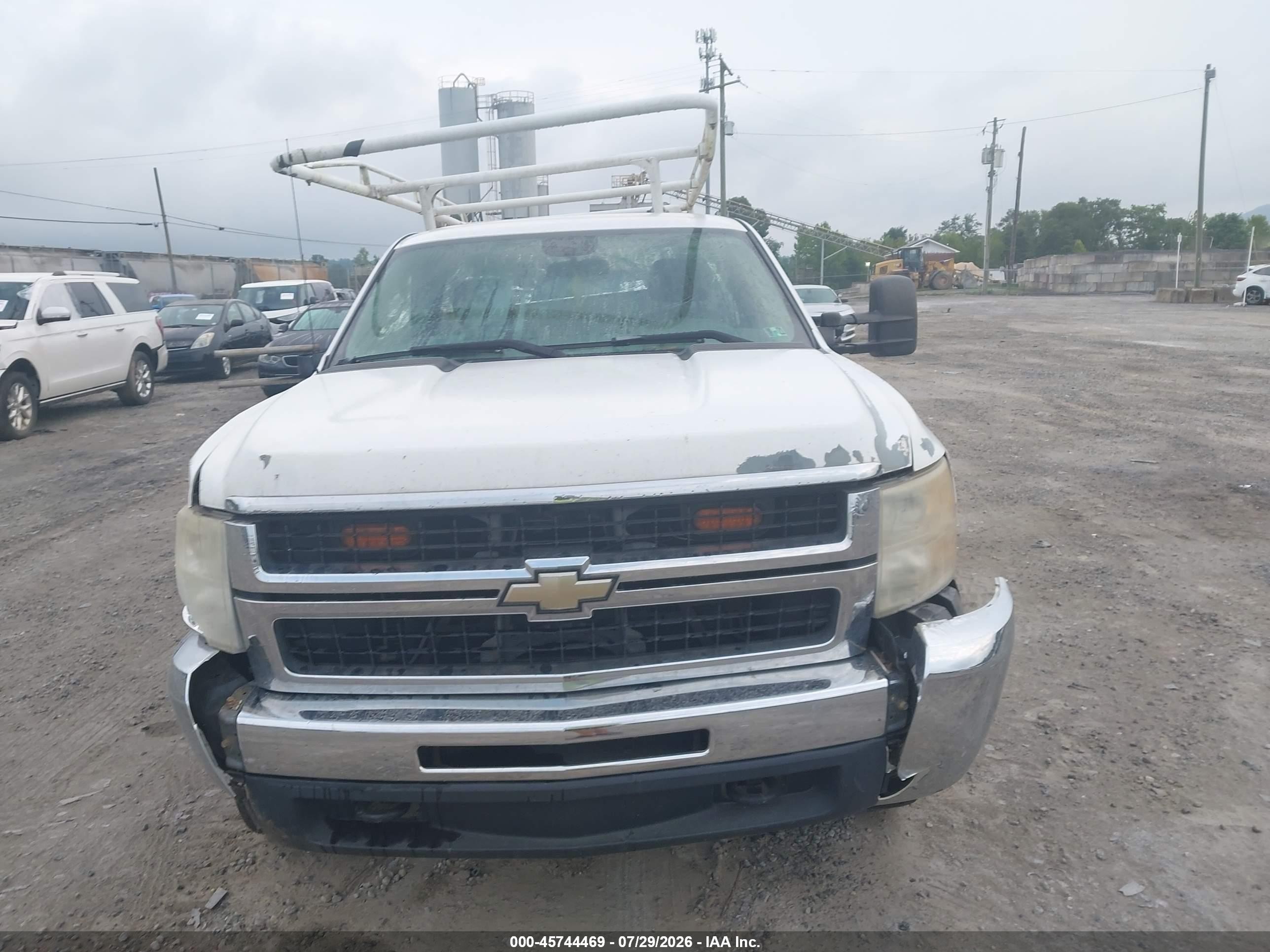 2010 Chevrolet Silverado 3500hd Work Truck Белый vin: 1GB3CZBK3AF128145