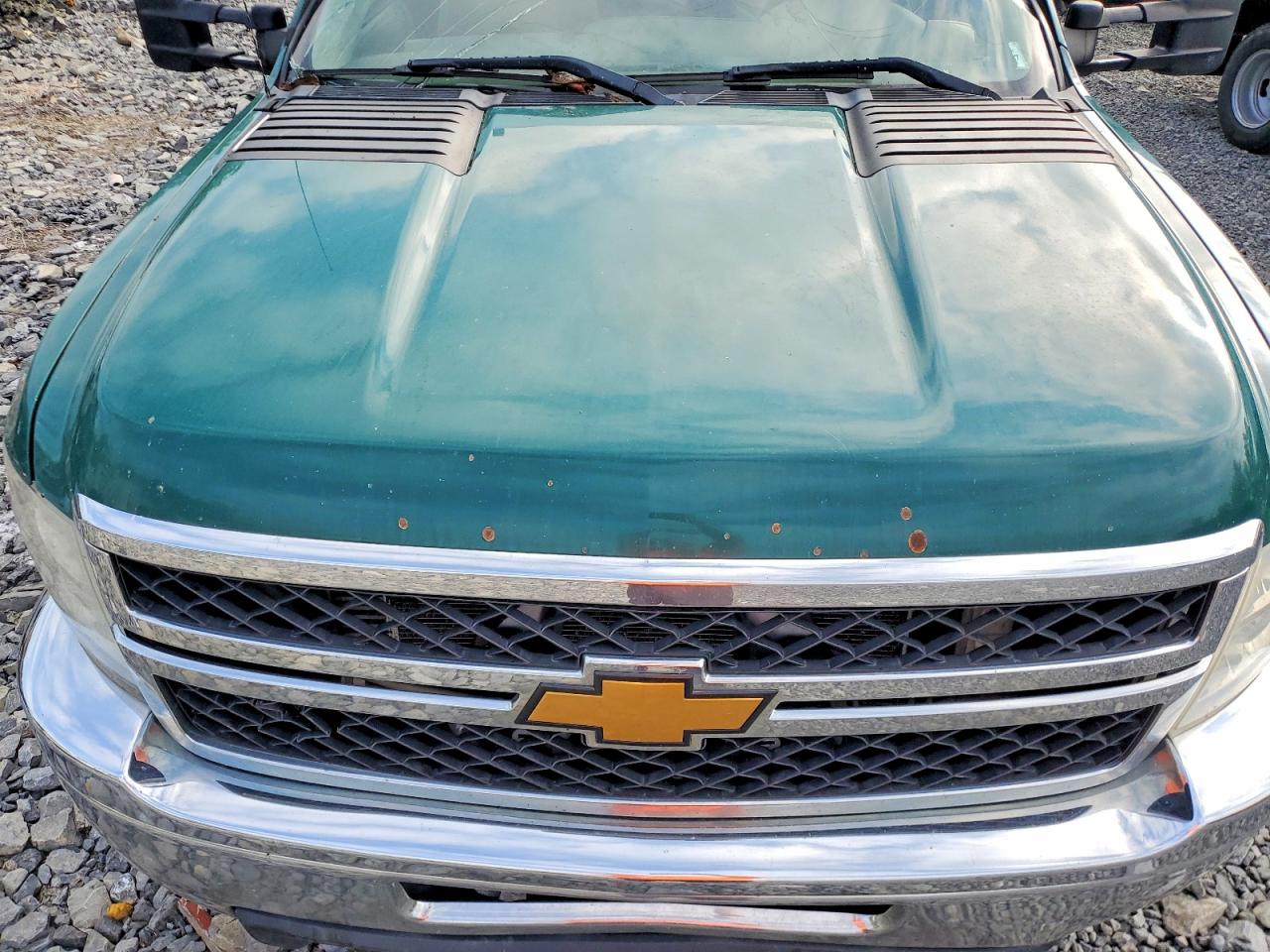 2013 Chevrolet Silverado C3500 Green vin: 1GB3CZC87DF162287