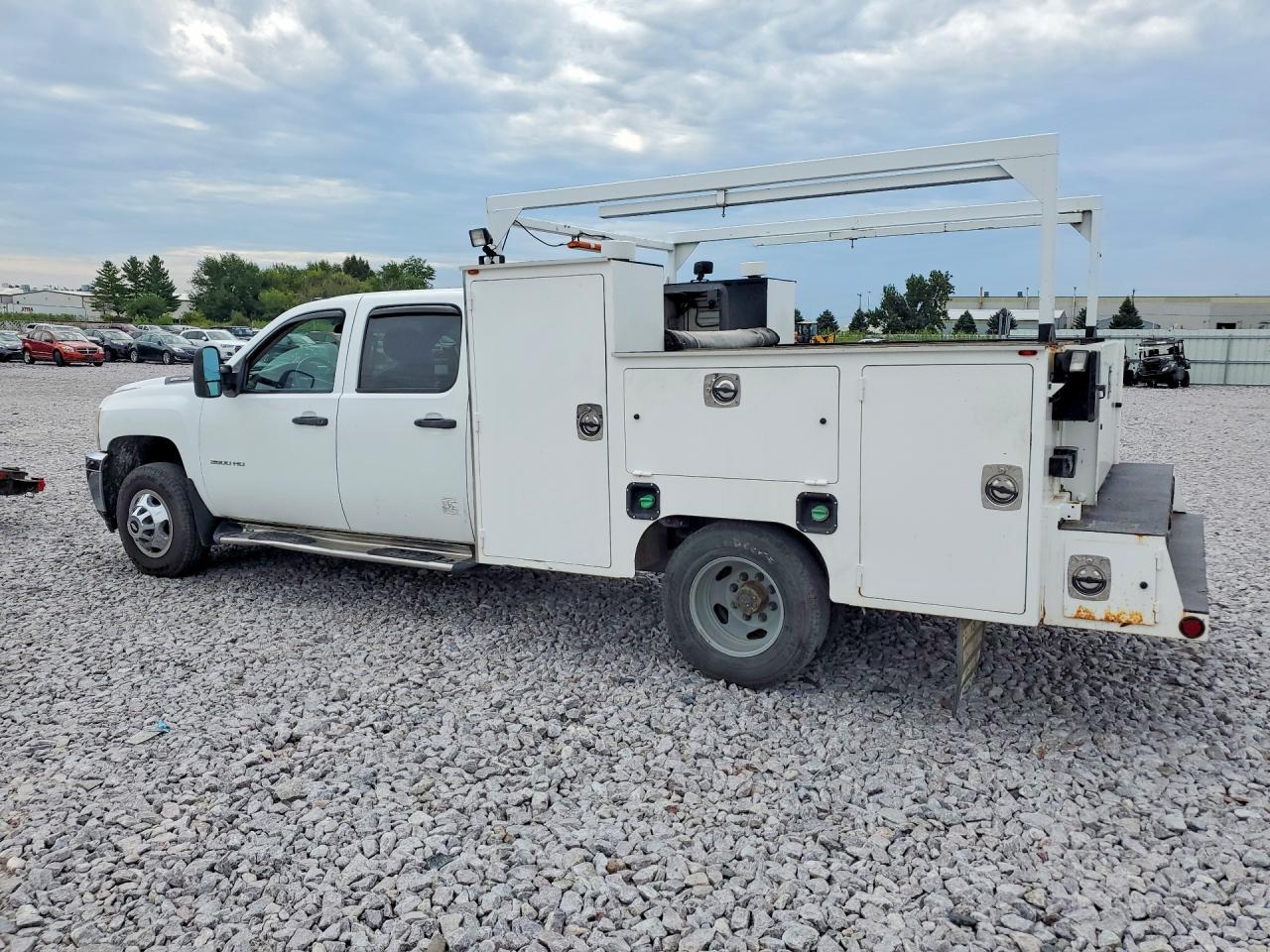 2012 Chevrolet Silverado K3500 Lt White vin: 1GB4K0CL7CF217763