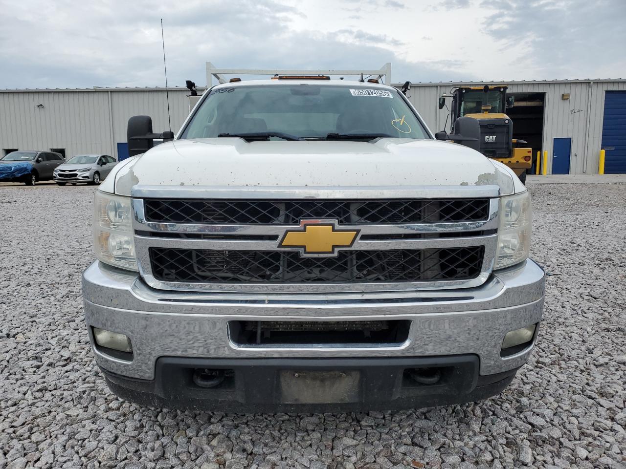 2012 Chevrolet Silverado K3500 Lt White vin: 1GB4K0CL7CF217763 Damage: Left Head Lamp, Faded, Repair Required