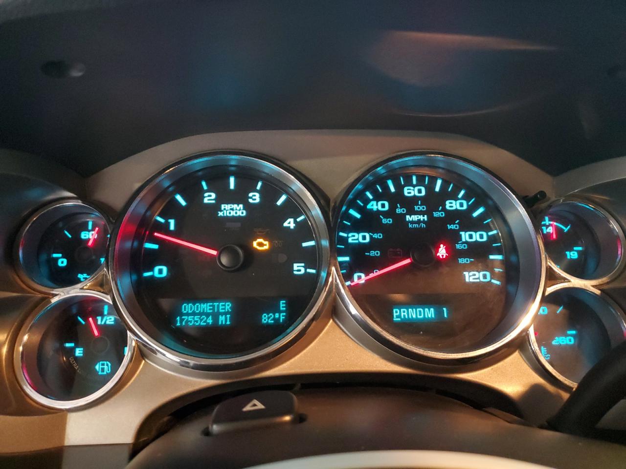 2012 Chevrolet Silverado K3500 Lt White vin: 1GB4K0CL7CF217763 Damage: Warning Light - Engine, On, Unacceptable
