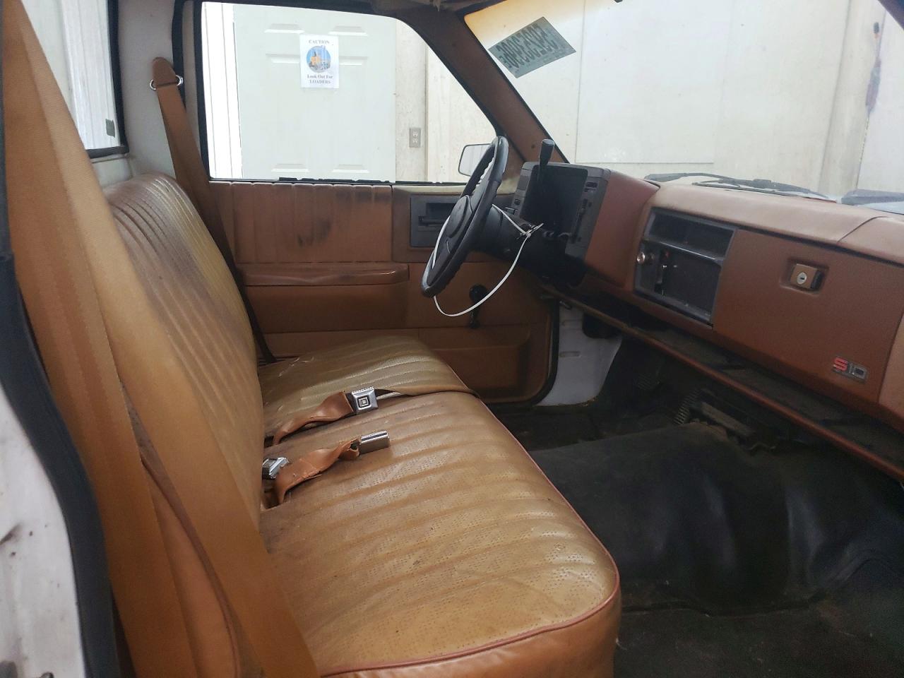 1988 Chevrolet S Truck S10 White vin: 1GBCS14R0J2194383