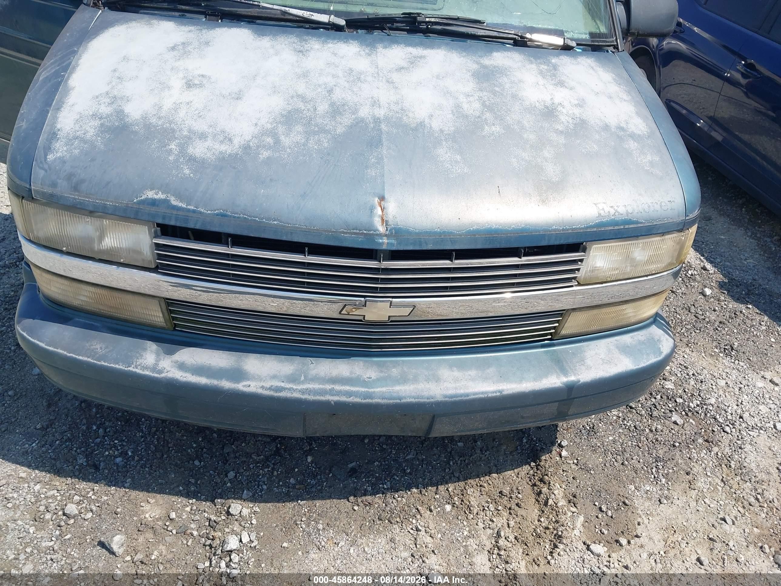 1997 Chevrolet Astro Yf7 Green vin: 1GBDM19W0VB151469