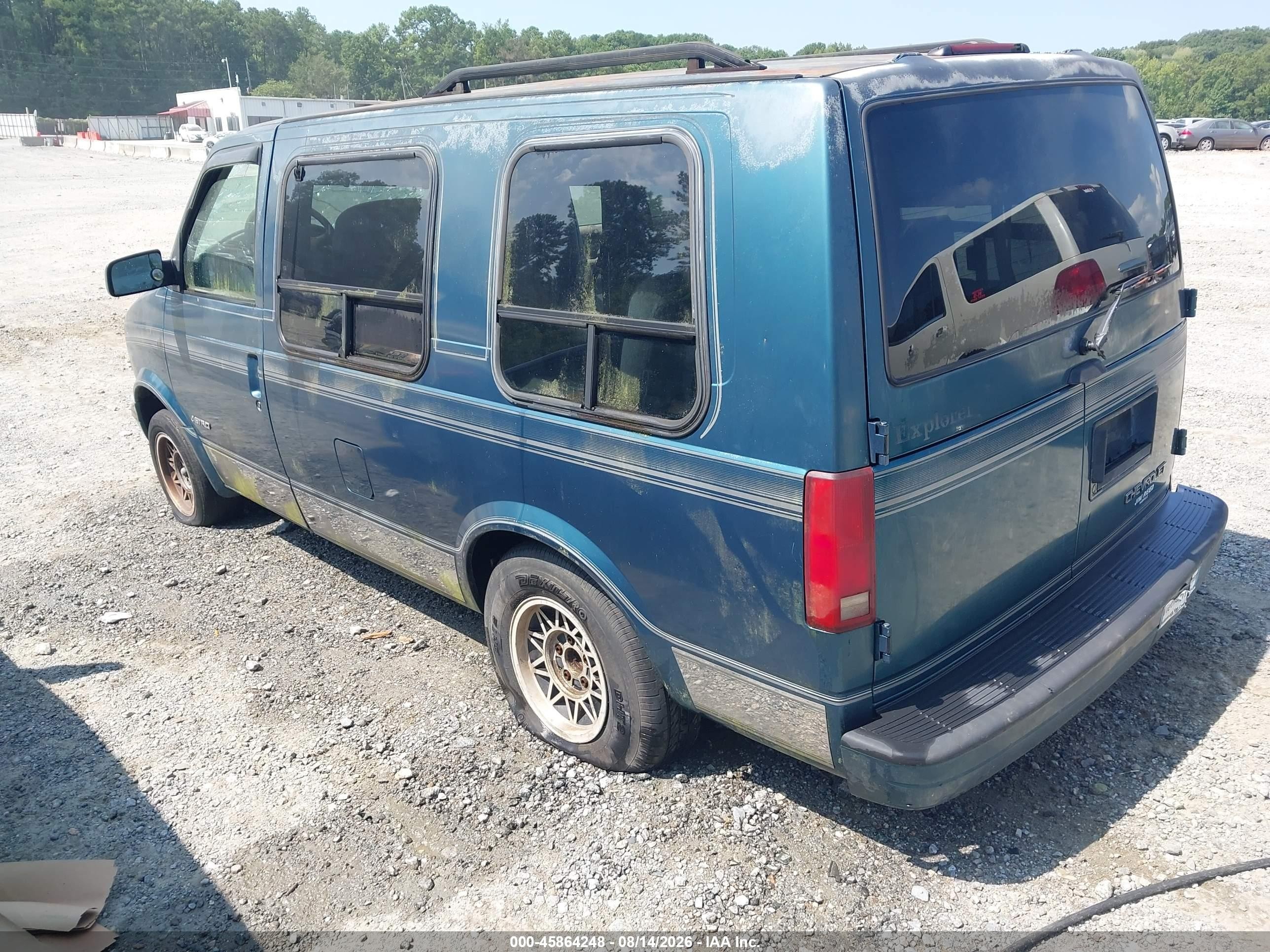 1997 Chevrolet Astro Yf7 Green vin: 1GBDM19W0VB151469