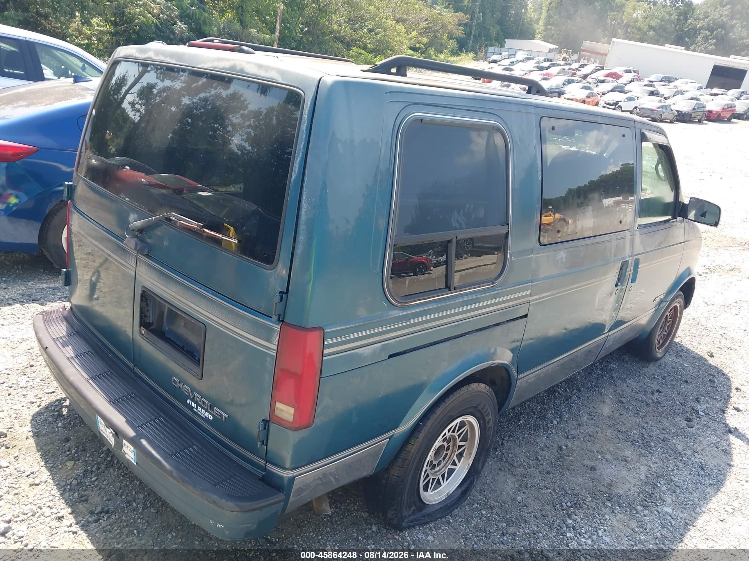1997 Chevrolet Astro Yf7 Green vin: 1GBDM19W0VB151469