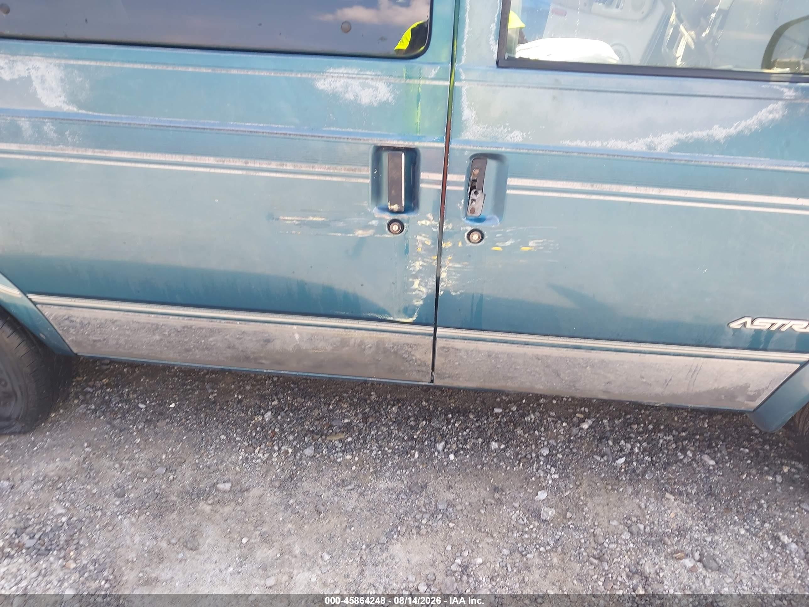 1997 Chevrolet Astro Yf7 Green vin: 1GBDM19W0VB151469