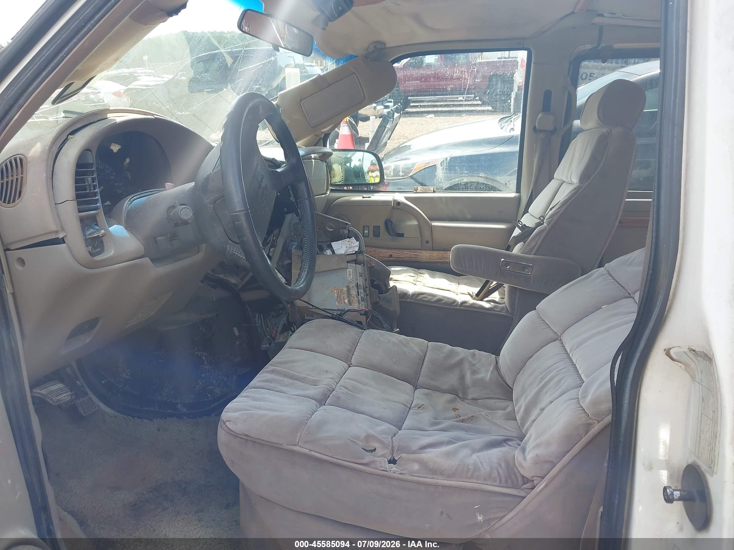 1998 Chevrolet Astro Yf7 White vin: 1GBDM19W1WB154379