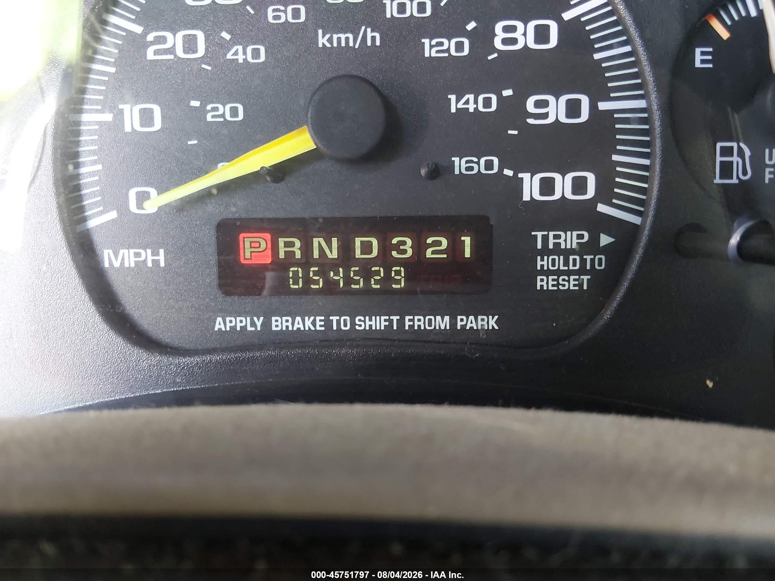 2000 Chevrolet Astro Upfitter Pkg. Red vin: 1GBDM19WXYB167604